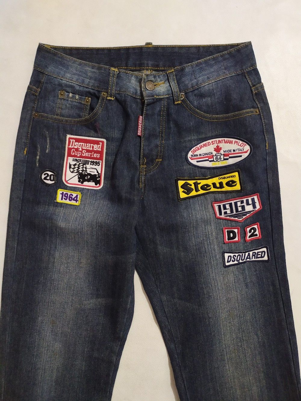 Dsquared2 Dsquared Jeans w/ Patches design Size US 30 / EU 46 - 2 Thumbnail