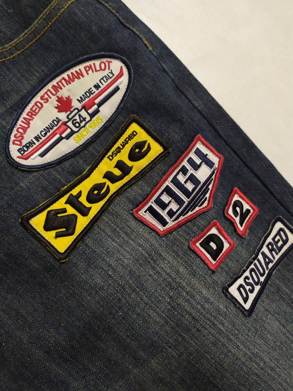 Dsquared2 Dsquared Jeans w/ Patches design Size US 30 / EU 46 - 6 Thumbnail