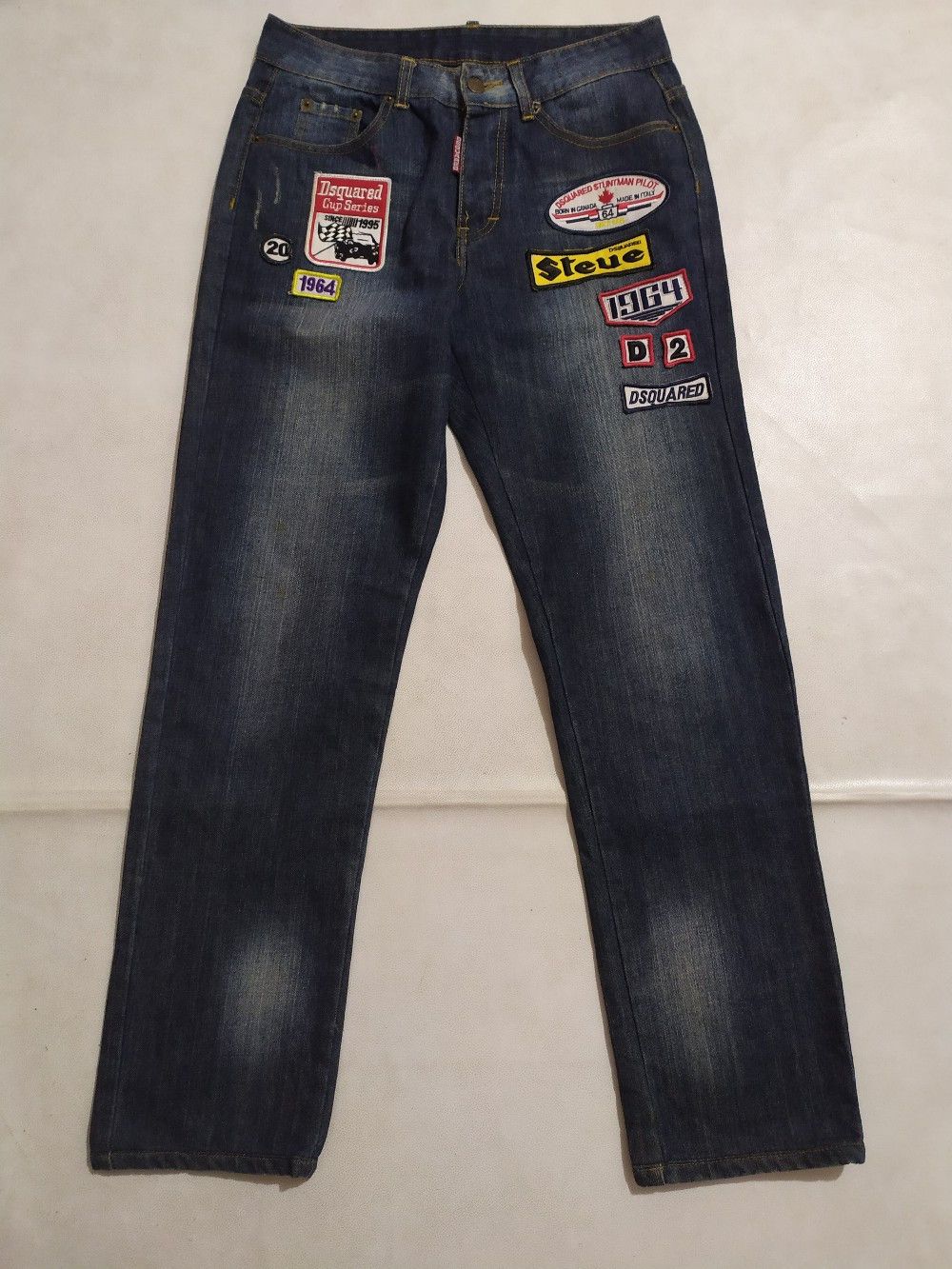 Dsquared2 Dsquared Jeans w/ Patches design Size US 30 / EU 46 - 1 Thumbnail