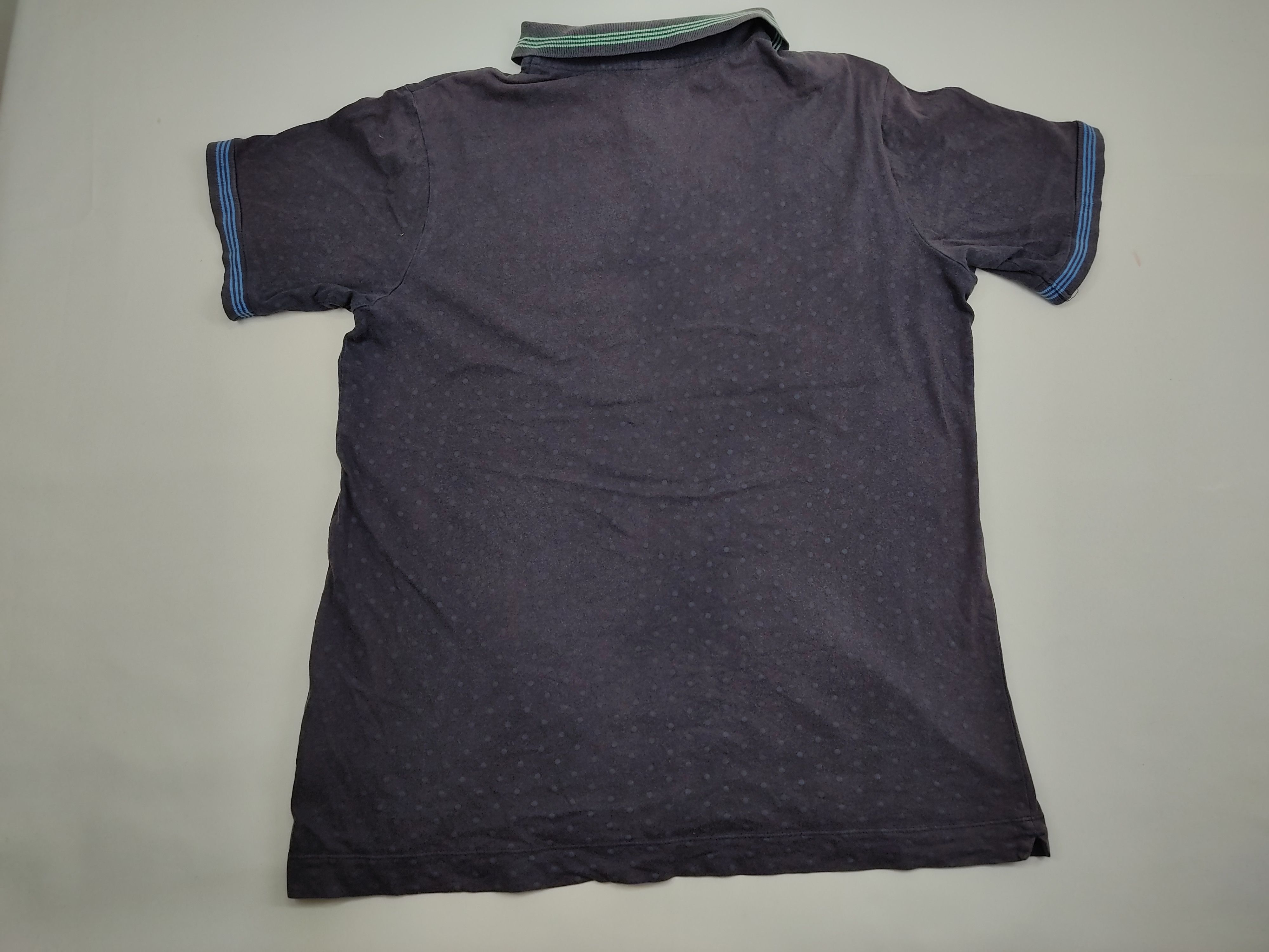 Adidas Adidas Polo Polka Dot Style Ringer Single Pocket Tee Shirt Size L / US 10 / IT 46 - 2 Thumbnail