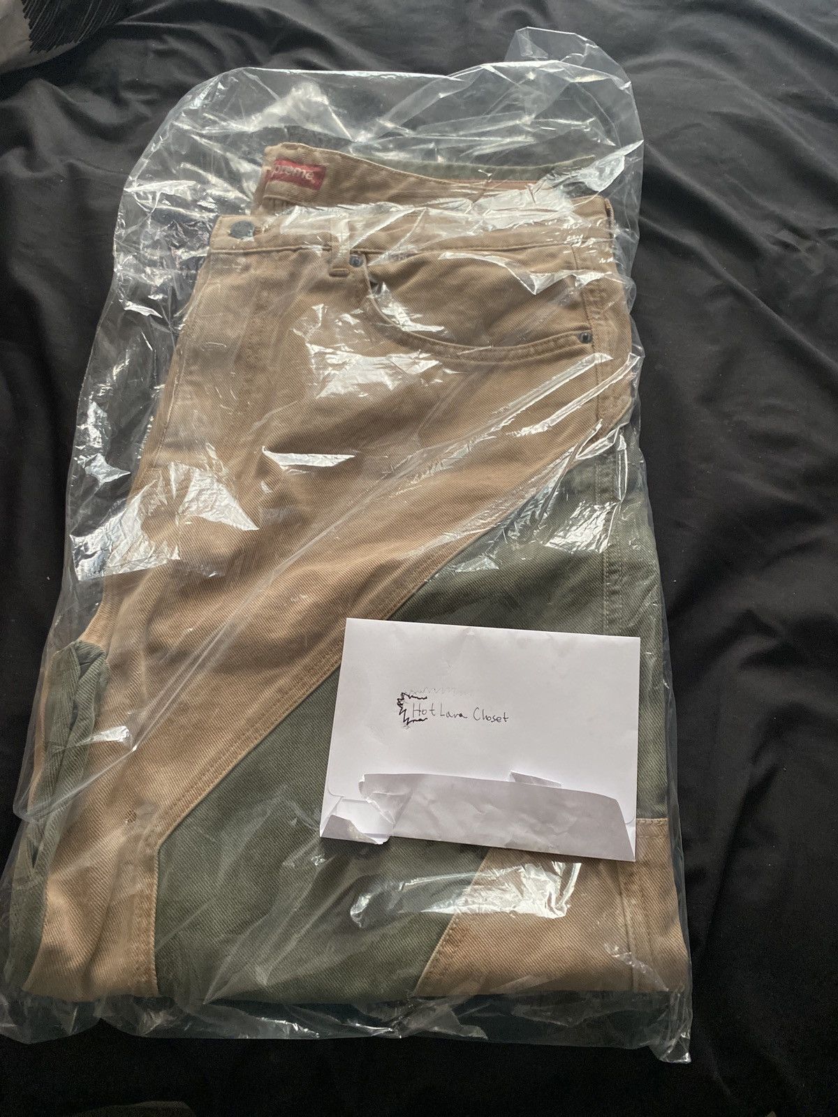Supreme Supreme 2-Tone Paneled Jean Brown 38 Size US 38 / EU 54 - 4 Thumbnail