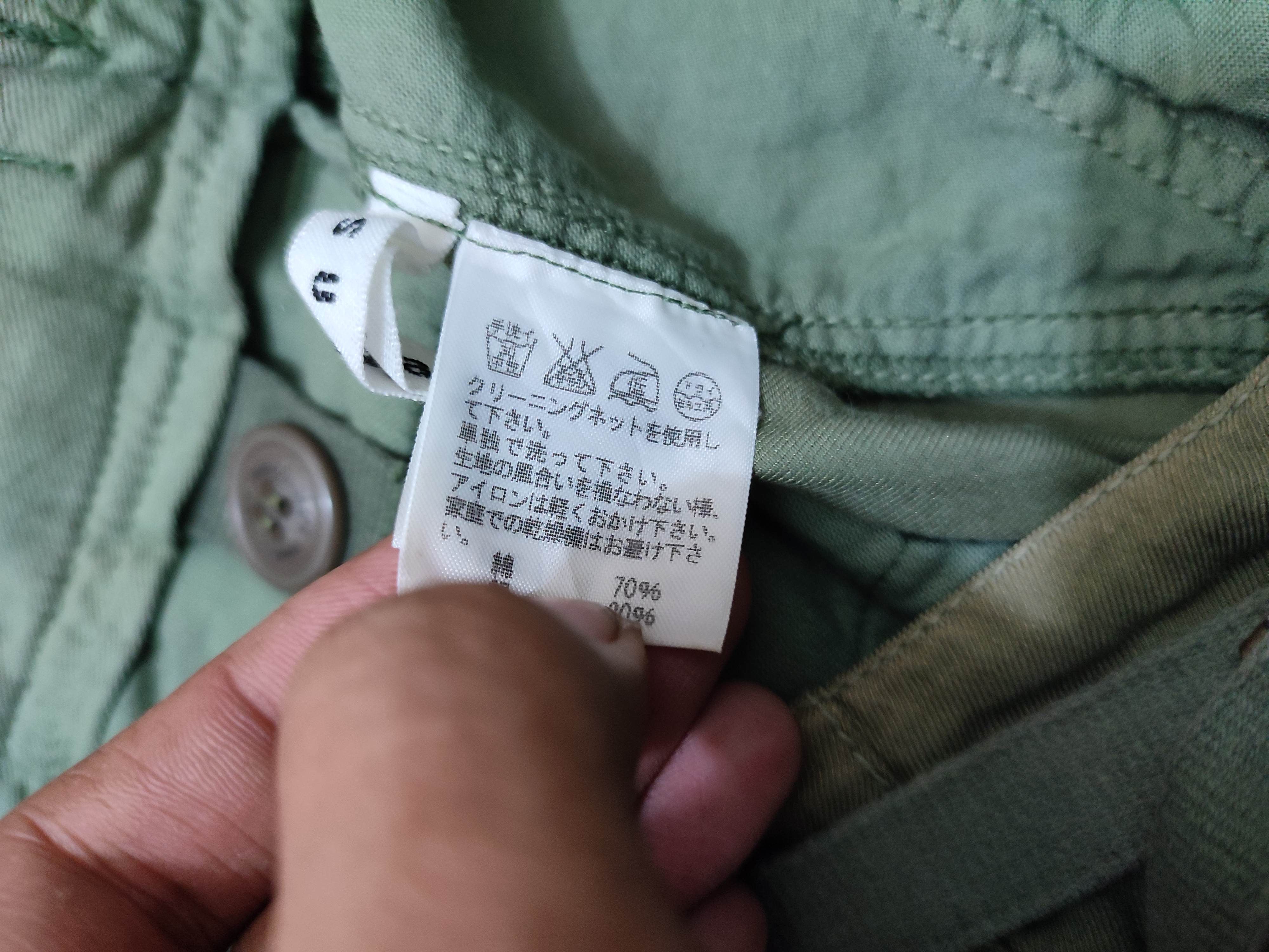 Japanese Brand 🔥Sunaokuwahara Issey Miyake Olive Cargo Short pants Size US 30 / EU 46 - 16 Thumbnail