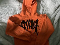 Orange revenge kill discount hoodie