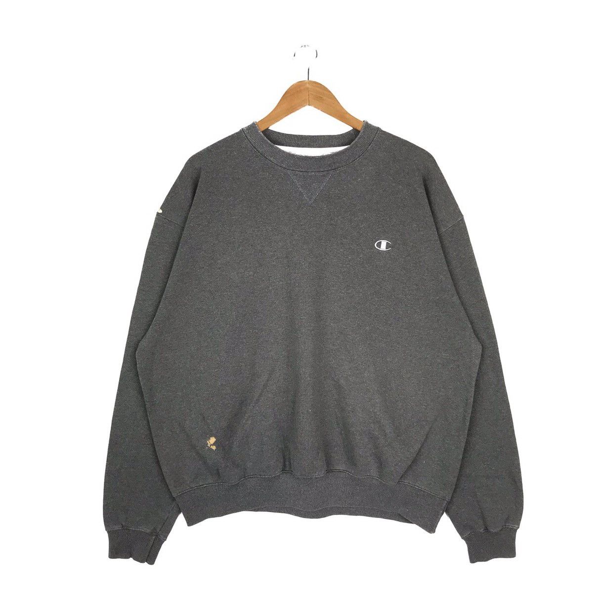 Champion Vintage Champion Basic Logo Sweatshirt Size US XL / EU 56 / 4 - 1 Thumbnail