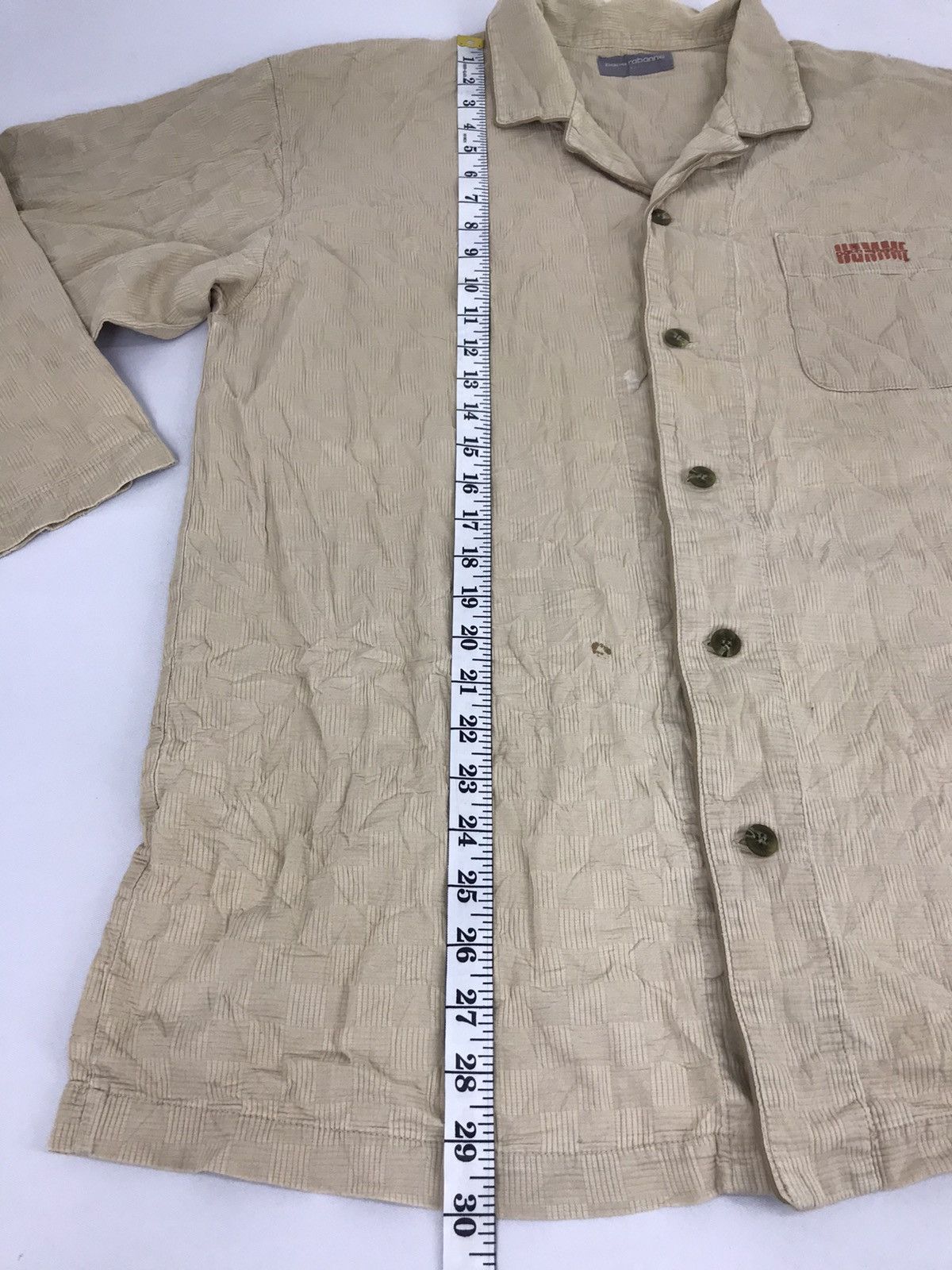 Designer Paco Rabanne Homme Paris Button Up Shirt Single Pocket Size US L / EU 52-54 / 3 - 10 Thumbnail