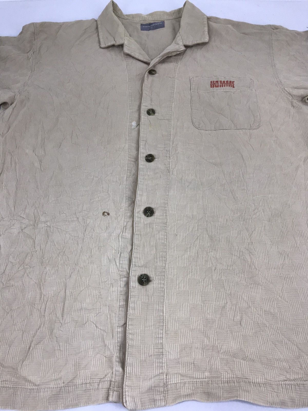 Designer Paco Rabanne Homme Paris Button Up Shirt Single Pocket Size US L / EU 52-54 / 3 - 2 Thumbnail