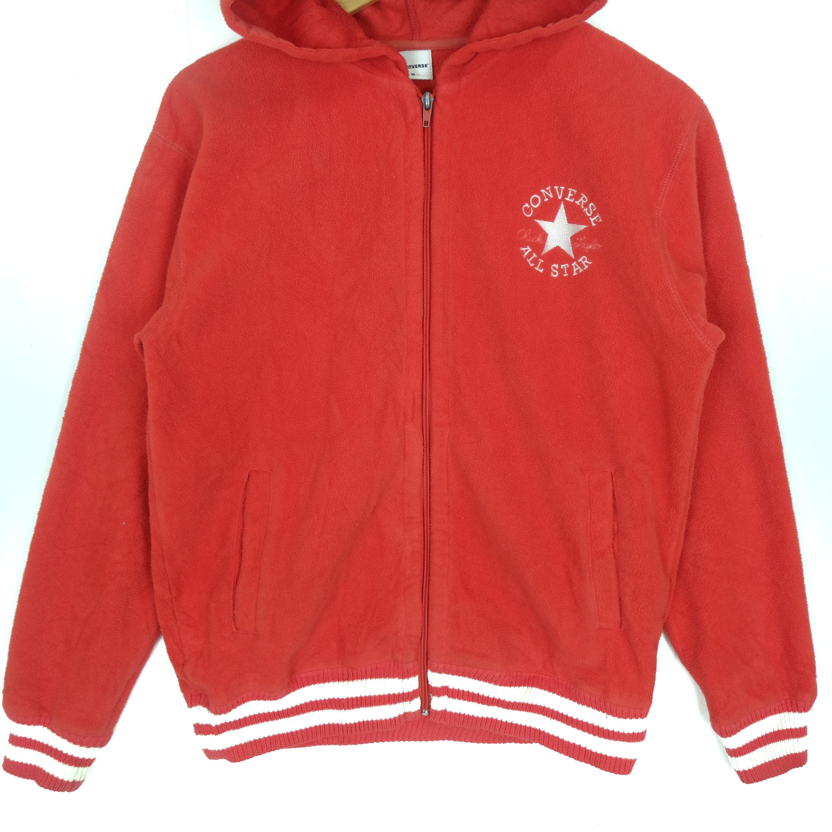 Converse CONVERSE Zipper Hoodie Jacket Size US M / EU 48-50 / 2 - 2 Thumbnail