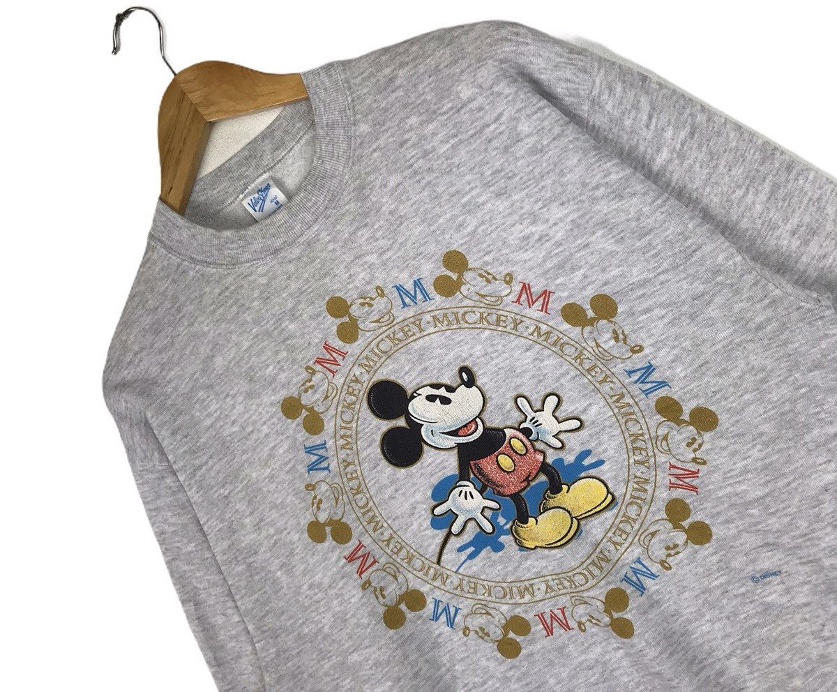 Cartoon Network × Velva Sheen × Vintage Vintage 90s Velva Sheen Mickey Mouse Sweatshirt Size US M / EU 48-50 / 2 - 2 Thumbnail
