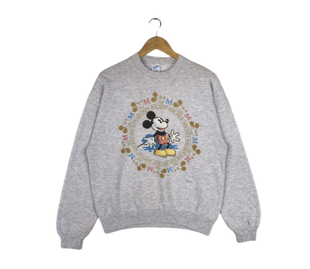 Cartoon Network × Velva Sheen × Vintage Vintage 90s Velva Sheen Mickey Mouse Sweatshirt Size US M / EU 48-50 / 2 - 1 Thumbnail