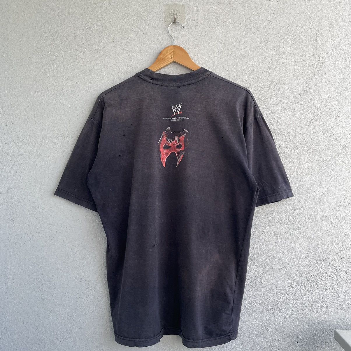 WWE Vintage Thrashed WWE Kane No Mercy Tee Shirt Size US L / EU 52-54 / 3 - 2 Thumbnail