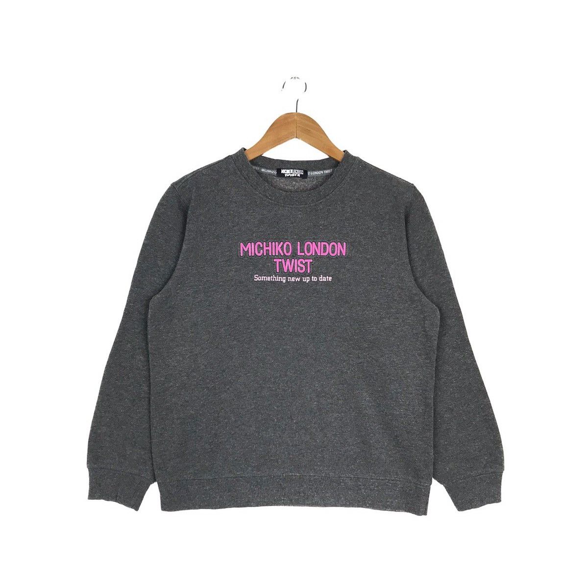 Vintage Vintage Michiko London Twist Sweatshirt Size US M / EU 48-50 / 2 - 1 Thumbnail