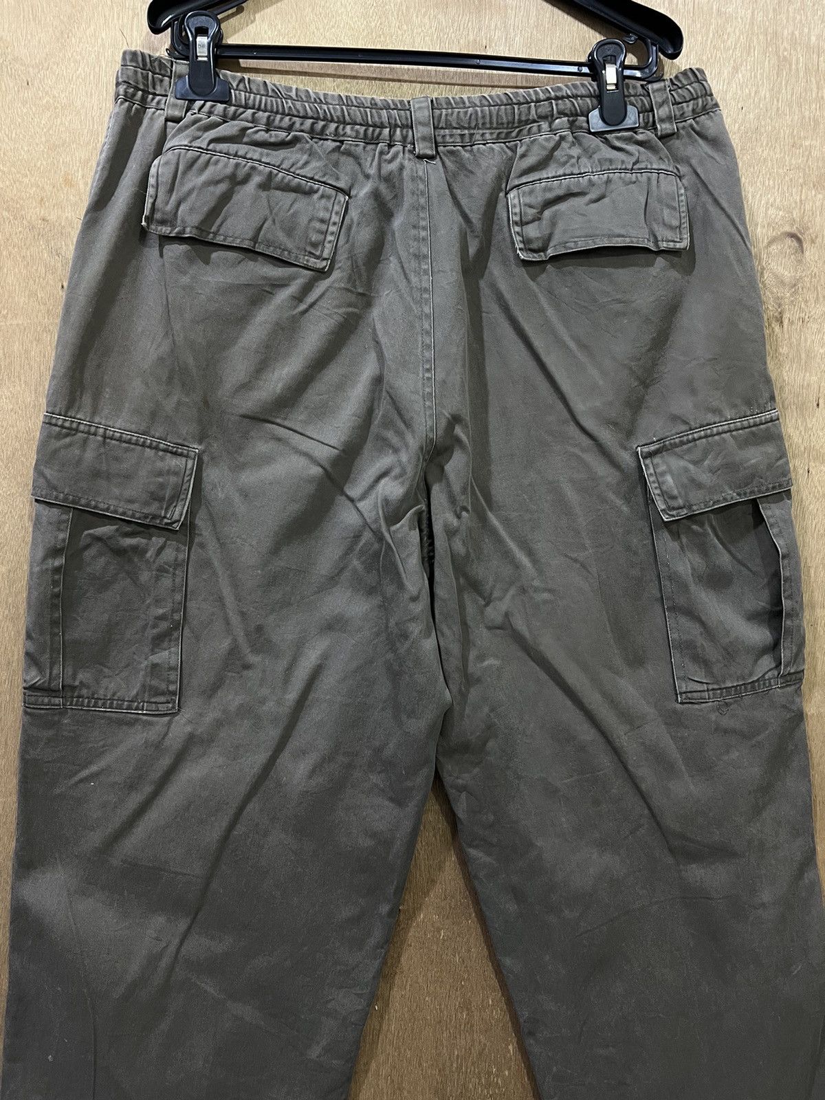 Japanese Brand HILL CROP 90s OUTDOOR DRAWSTRING SPORTWEAR CARGO CROP PANT Size US 34 / EU 50 - 6 Thumbnail