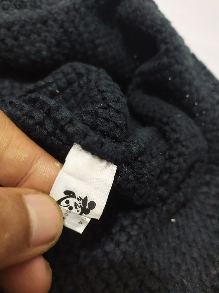 Japanese Brand 🔥Unknown Japanese Black Knitted bucket hats Size ONE SIZE - 6 Thumbnail