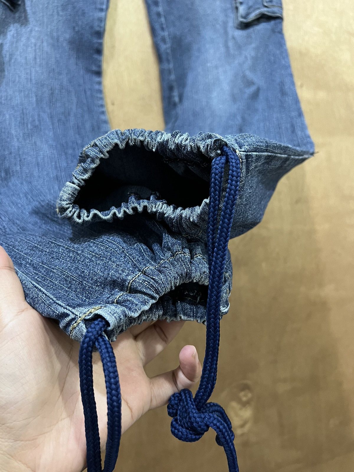 Route 66 ROUTE66 Baggy Multipocket Tactical Utility Denim Cargo Jean Size 29" - 13 Thumbnail
