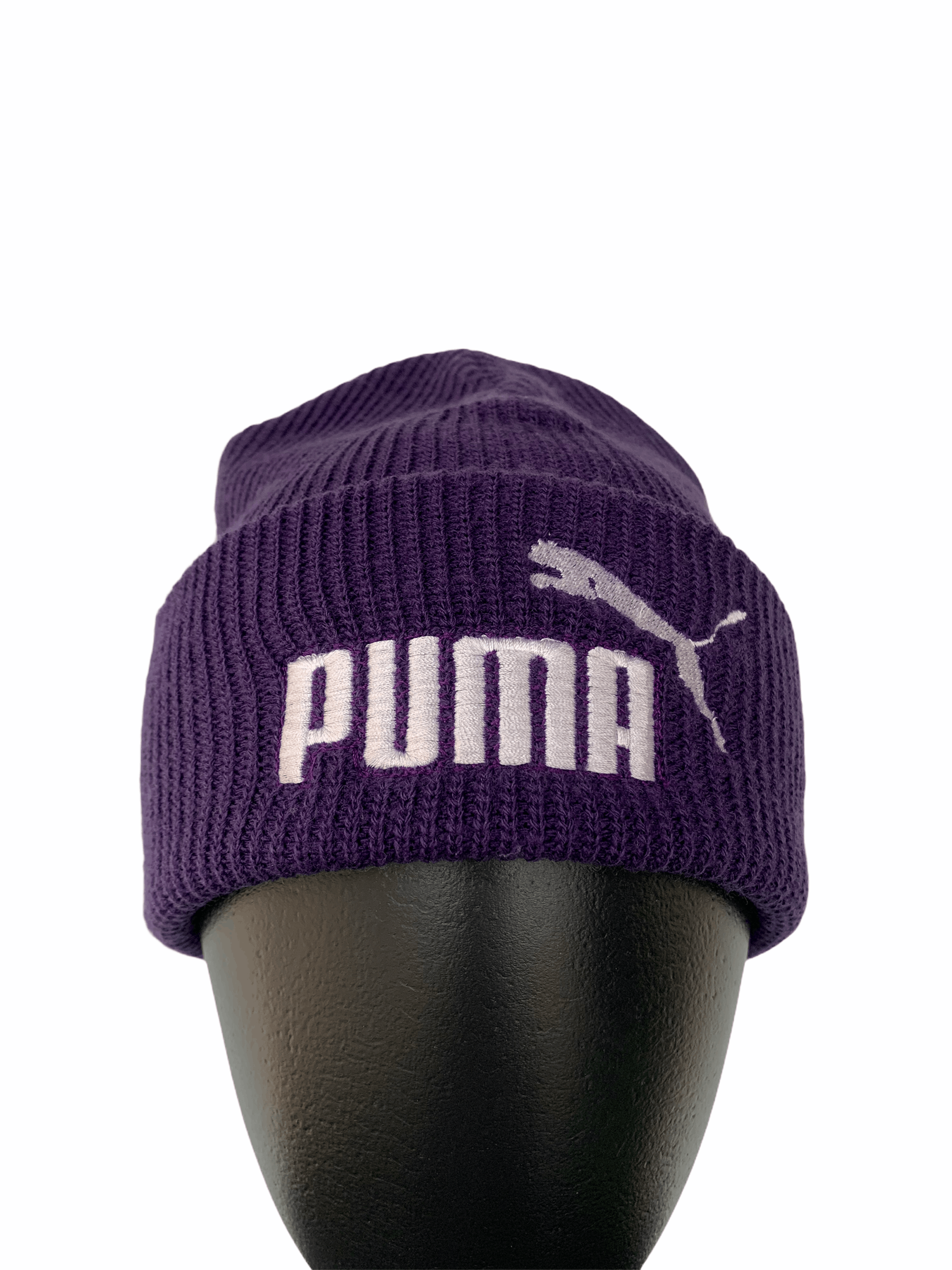 Puma × Vintage Vintage Puma Embroidery Beanie Hats-BN082 Size ONE SIZE - 9 Thumbnail