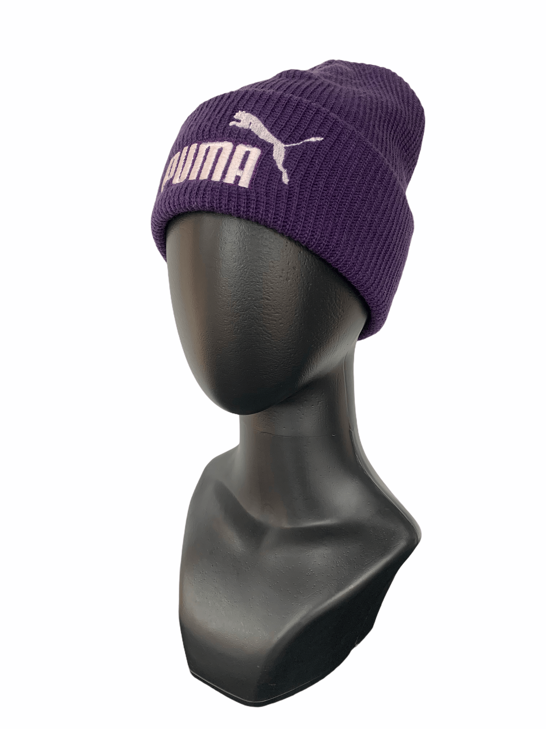 Puma × Vintage Vintage Puma Embroidery Beanie Hats-BN082 Size ONE SIZE - 1 Thumbnail