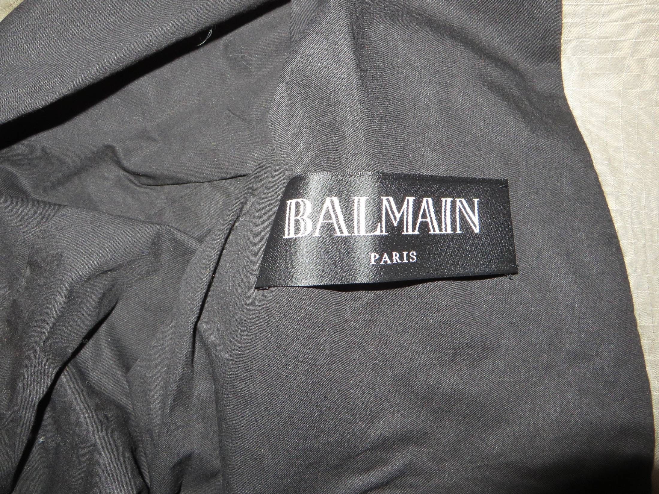 Balmain Zip biker jacket Size US XL / EU 56 / 4 - 12 Thumbnail