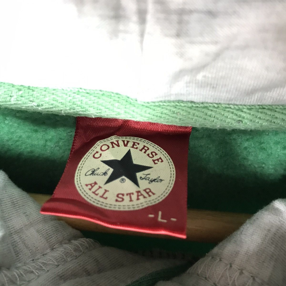 Converse Converse Crest Logo Hoodie Pullover Sweatshirt Size US L / EU 52-54 / 3 - 4 Thumbnail