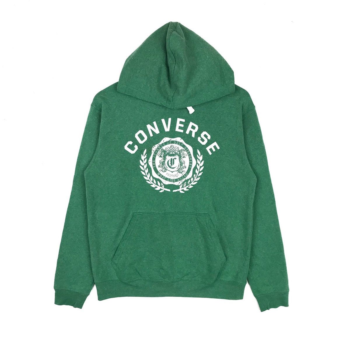Converse Converse Crest Logo Hoodie Pullover Sweatshirt Size US L / EU 52-54 / 3 - 1 Thumbnail