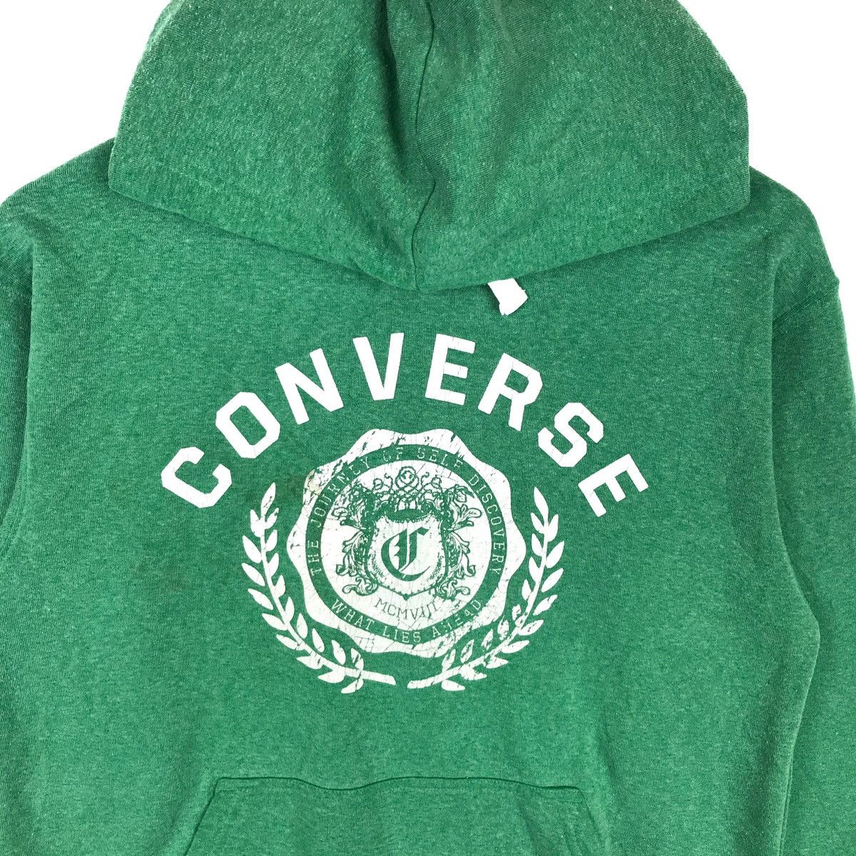 Converse Converse Crest Logo Hoodie Pullover Sweatshirt Size US L / EU 52-54 / 3 - 2 Thumbnail