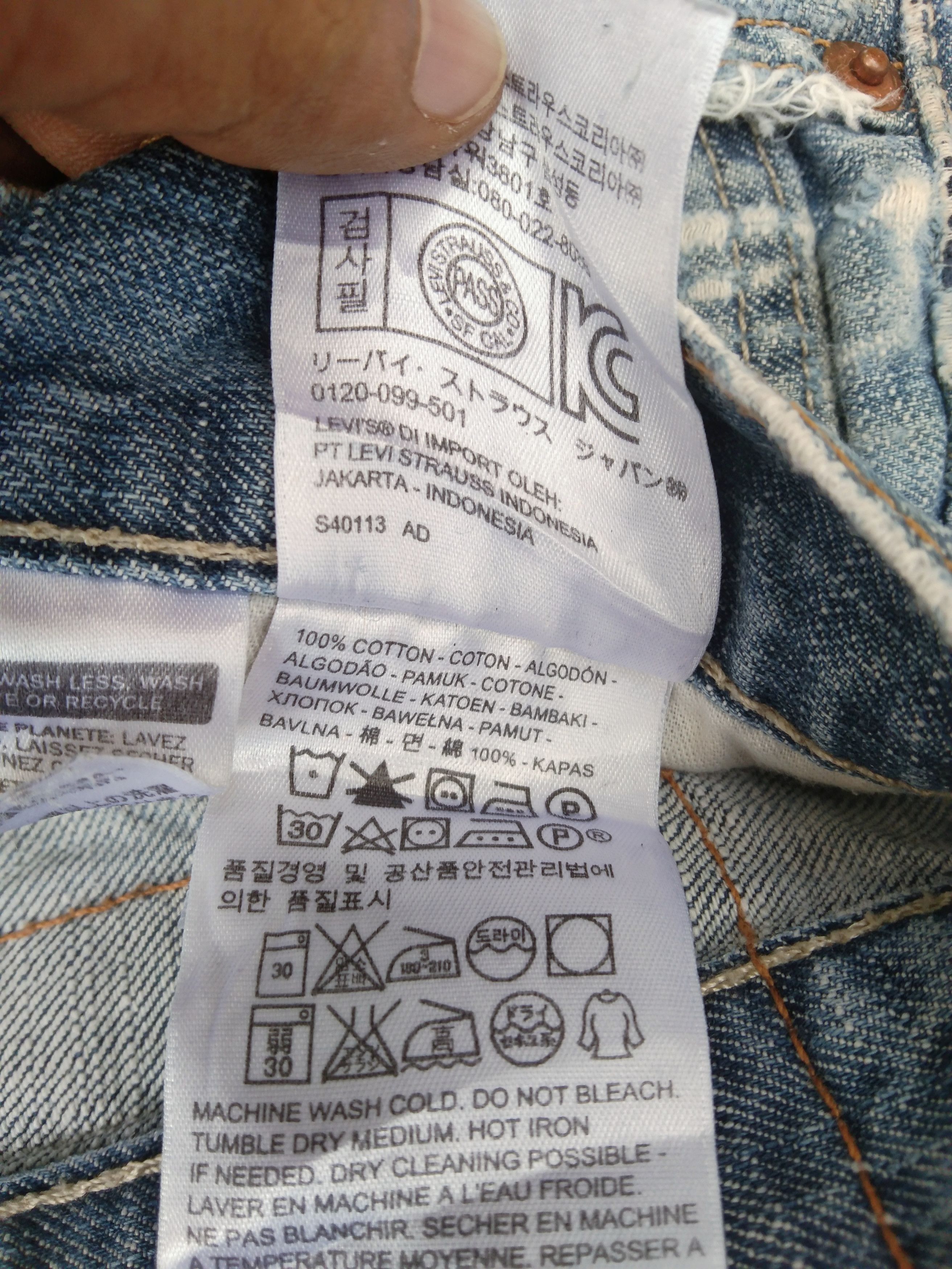 Levi's Vintage Levi's Jeans 569 Distressed Denim 34x30 Size US 34 / EU 50 - 17 Thumbnail