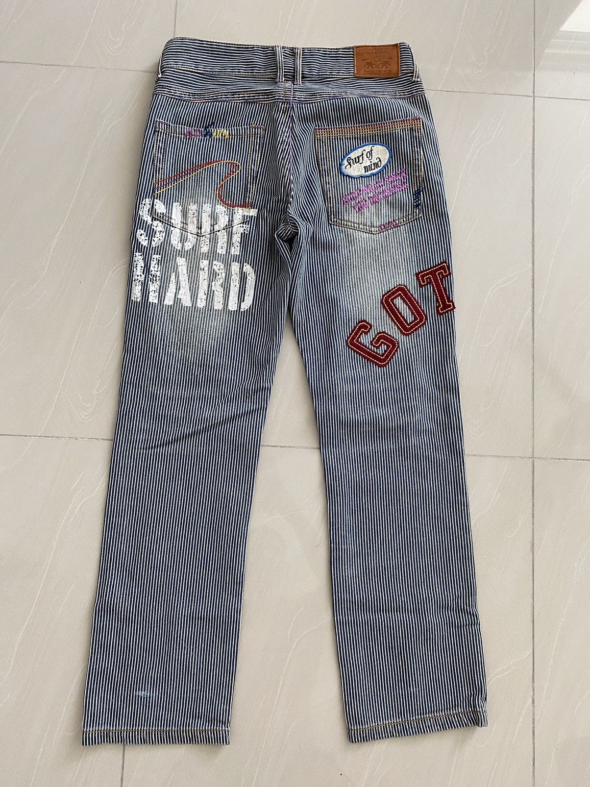 Gotcha Gotcha International Pachwork Striped design rare Size US 32 / EU 48 - 9 Thumbnail