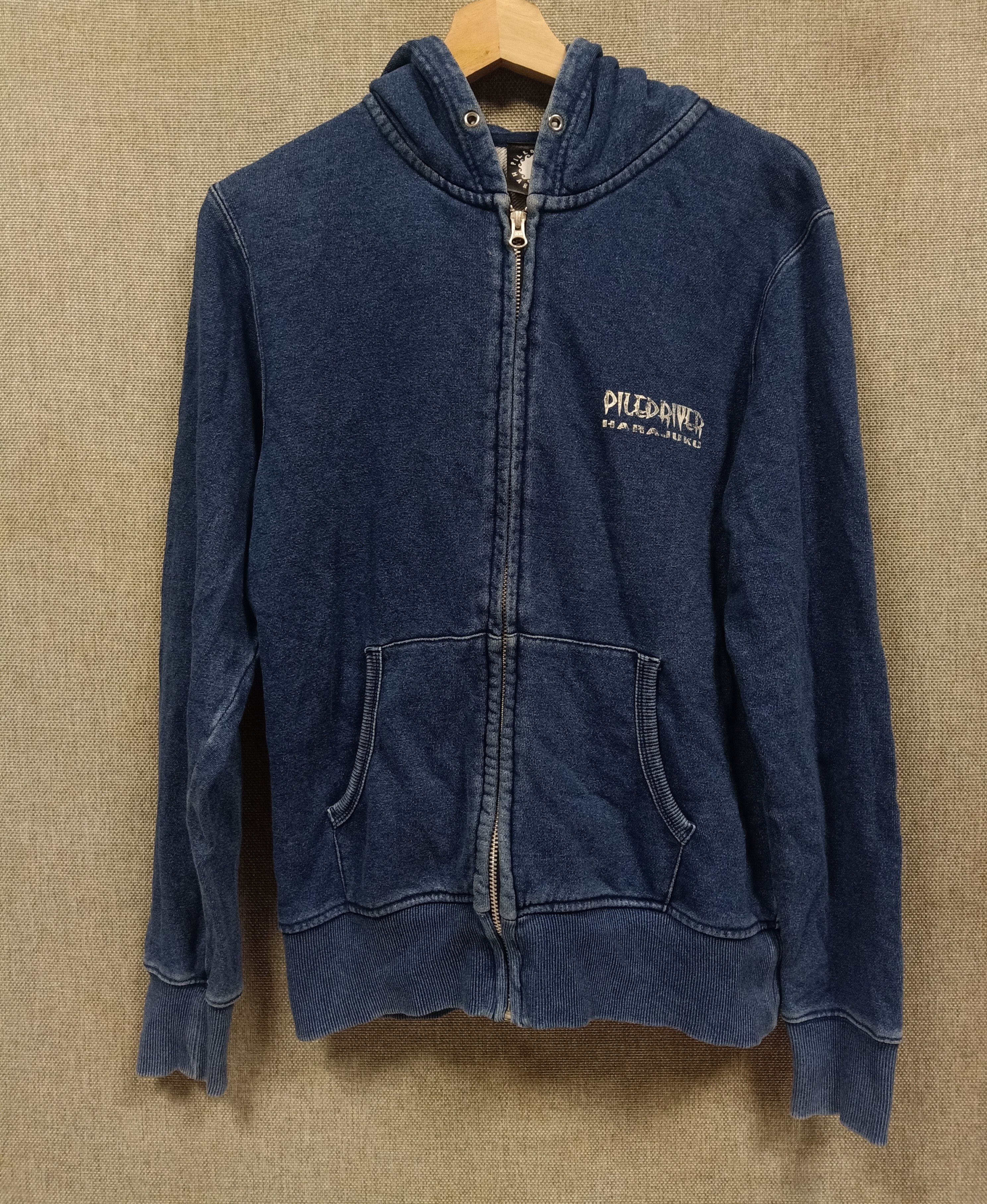Japanese Brand Sweatshirt hoodie zip piledriver harajuku Size US S / EU 44-46 / 1 - 2 Thumbnail