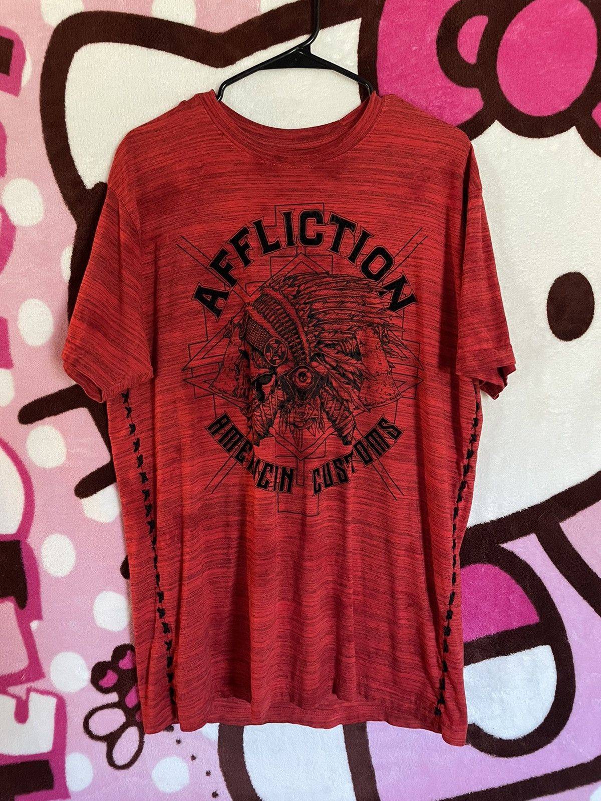Affliction × Haunted Mound × Seditionaries 00’s VTG Affliction T-Shirt Size US XL / EU 56 / 4 - 1 Thumbnail