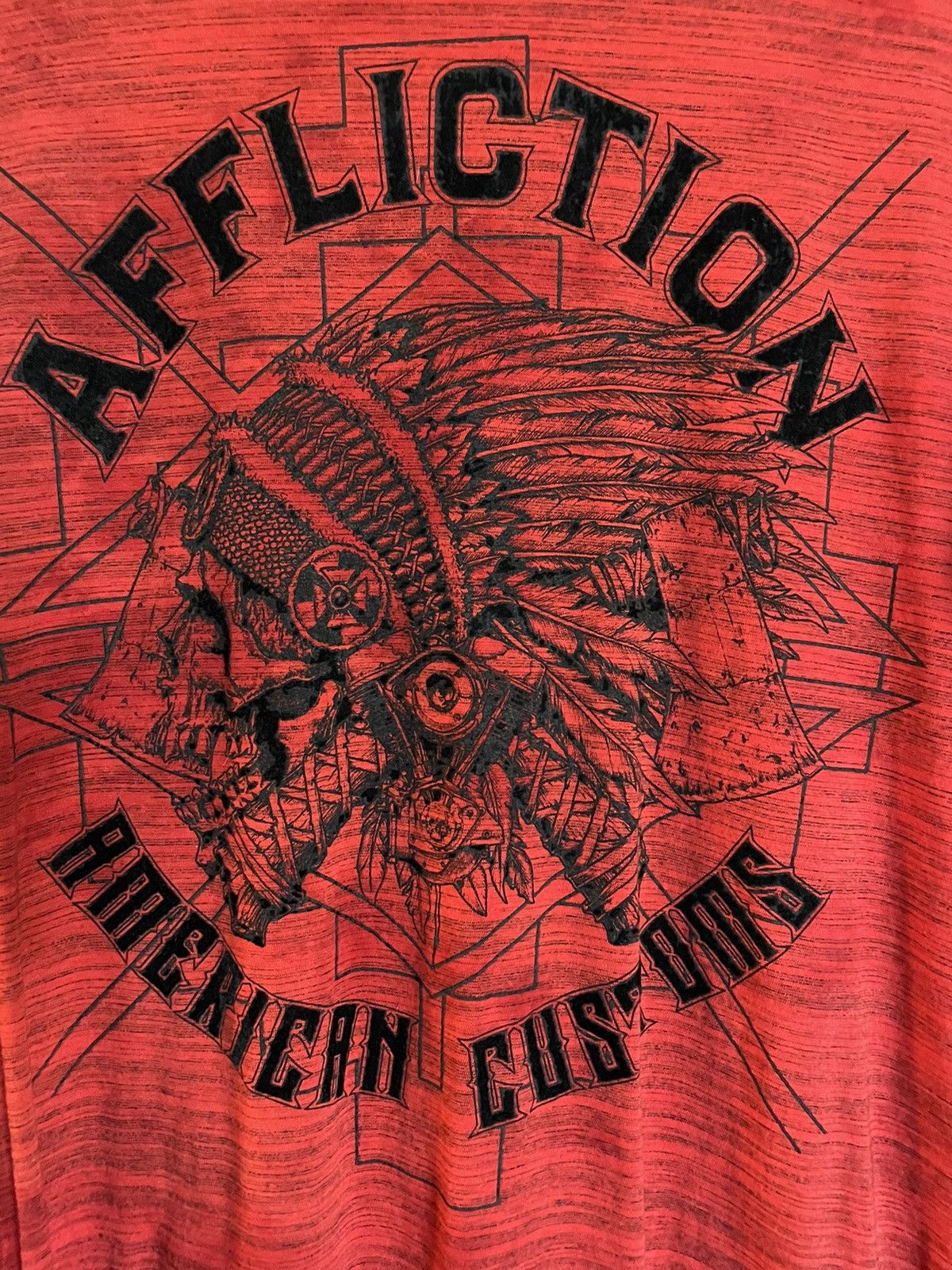 Affliction × Haunted Mound × Seditionaries 00’s VTG Affliction T-Shirt Size US XL / EU 56 / 4 - 2 Thumbnail