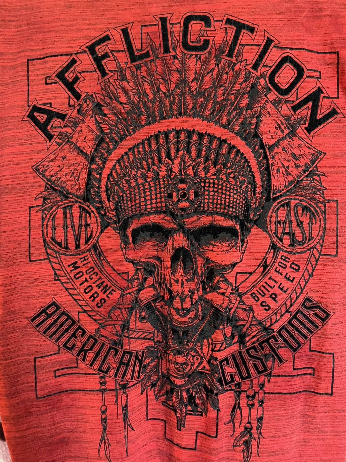 Affliction × Haunted Mound × Seditionaries 00’s VTG Affliction T-Shirt Size US XL / EU 56 / 4 - 5 Thumbnail