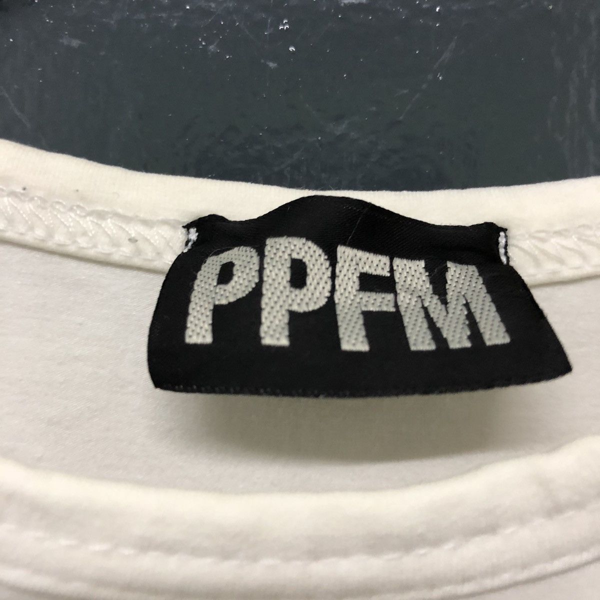 Japanese Brand PPFM white tshirt Size US S / EU 44-46 / 1 - 2 Thumbnail