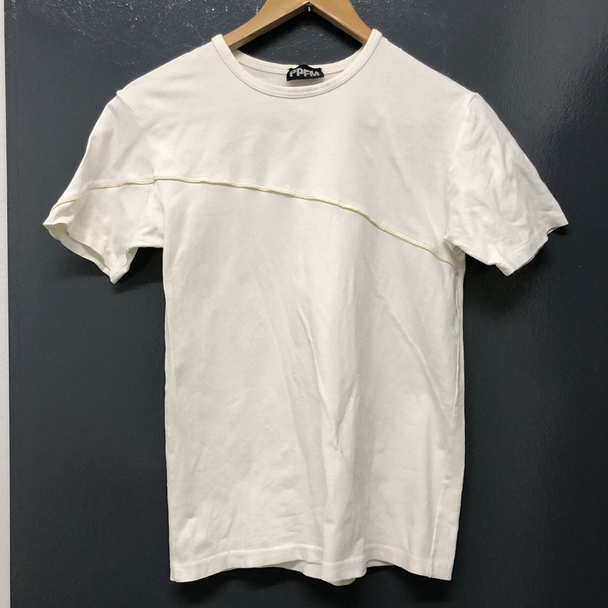 Japanese Brand PPFM white tshirt Size US S / EU 44-46 / 1 - 1 Thumbnail