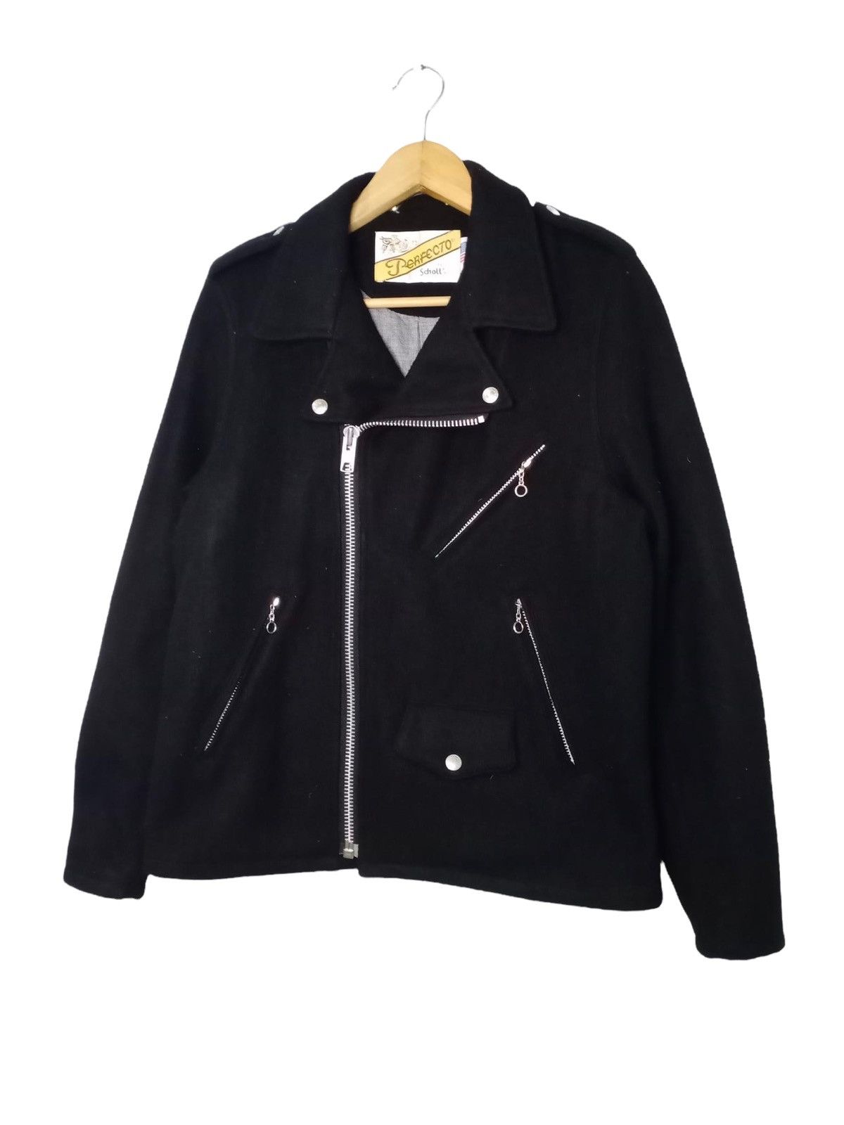 Schott 🔥SCHOTT NYC PERFECTO DOUBLE COLLAR JACKETS Size US M / EU 48-50 / 2 - 1 Thumbnail