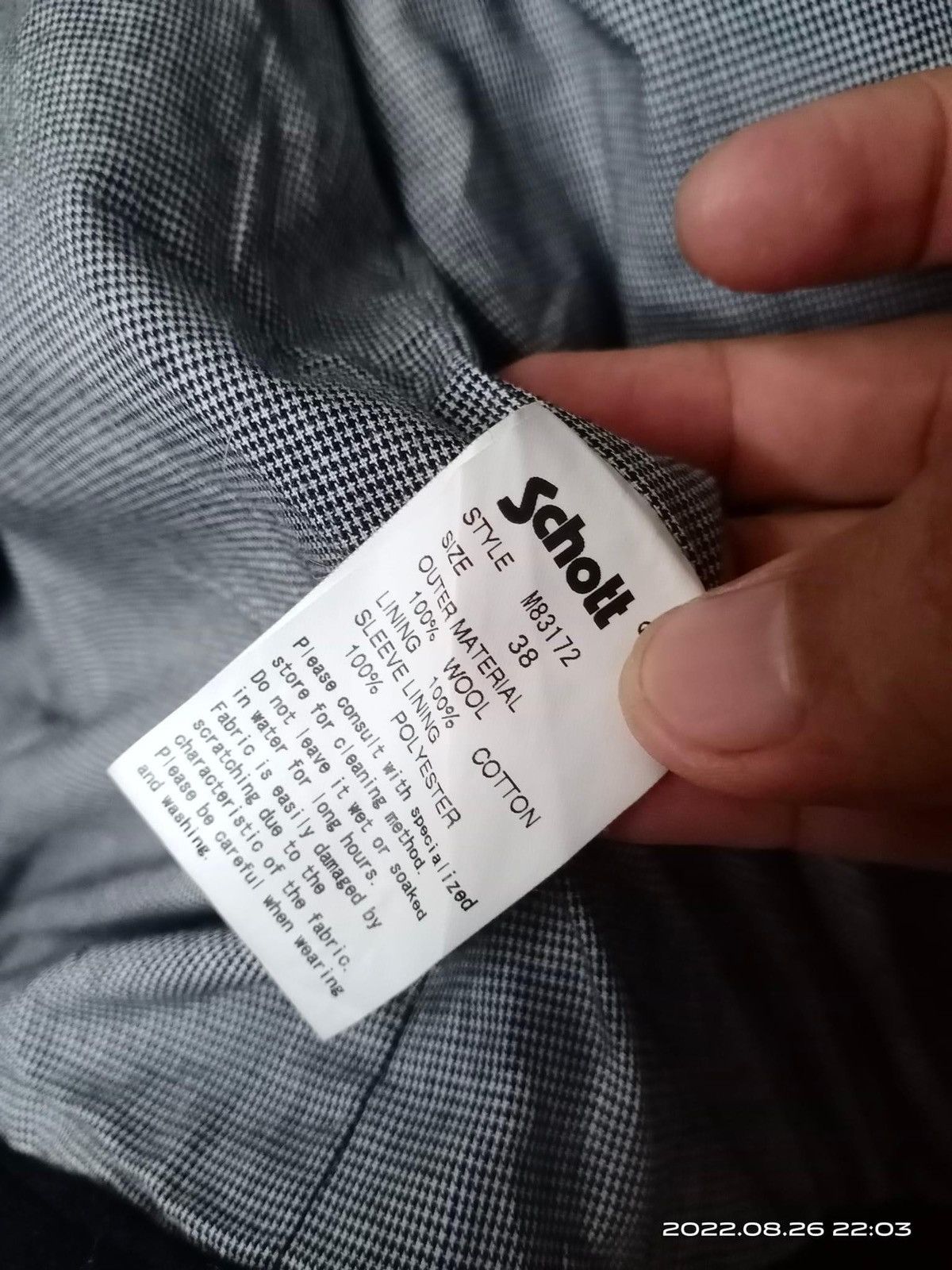 Schott 🔥SCHOTT NYC PERFECTO DOUBLE COLLAR JACKETS Size US M / EU 48-50 / 2 - 8 Thumbnail