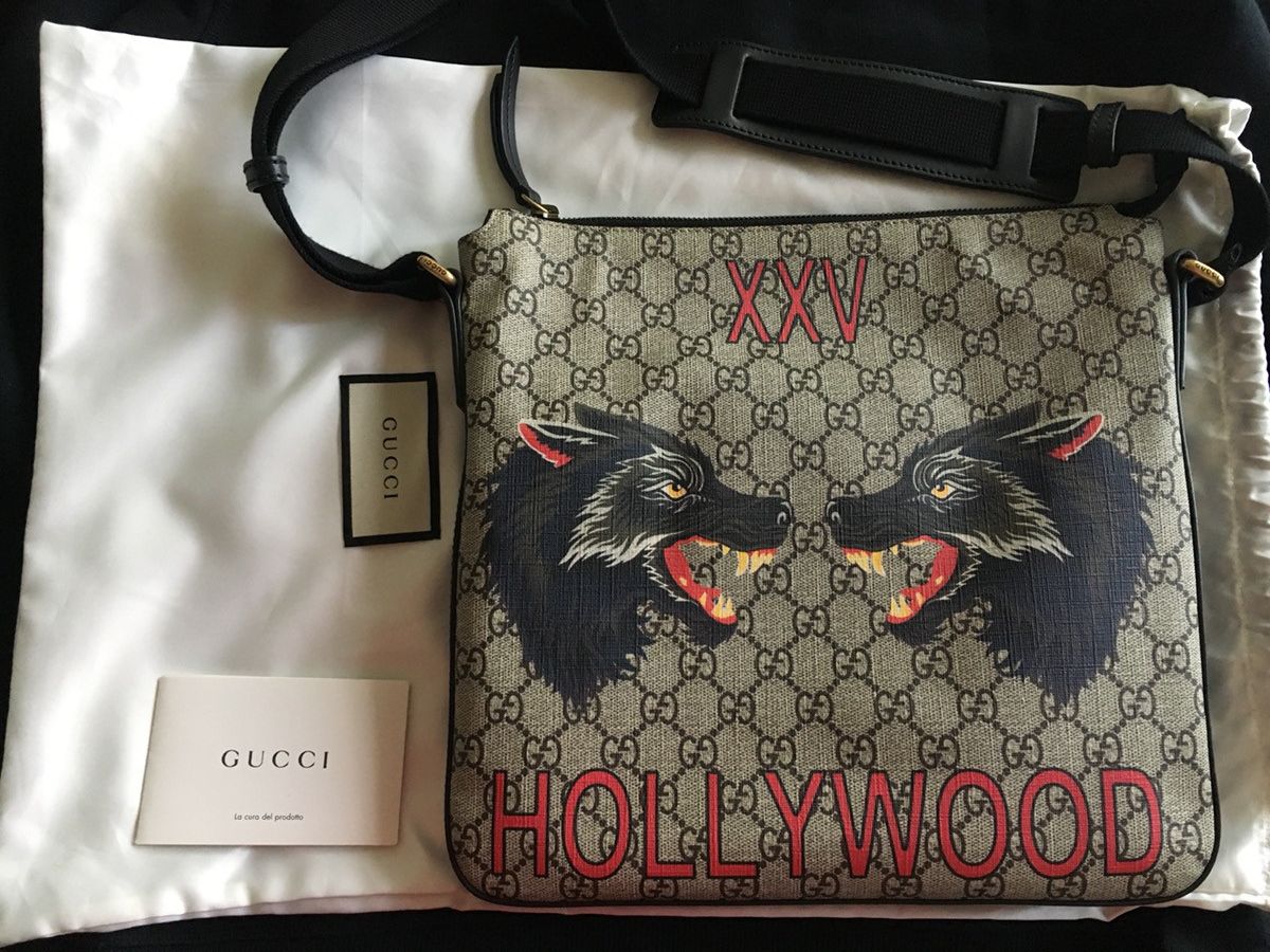 Gucci wolf bag best sale