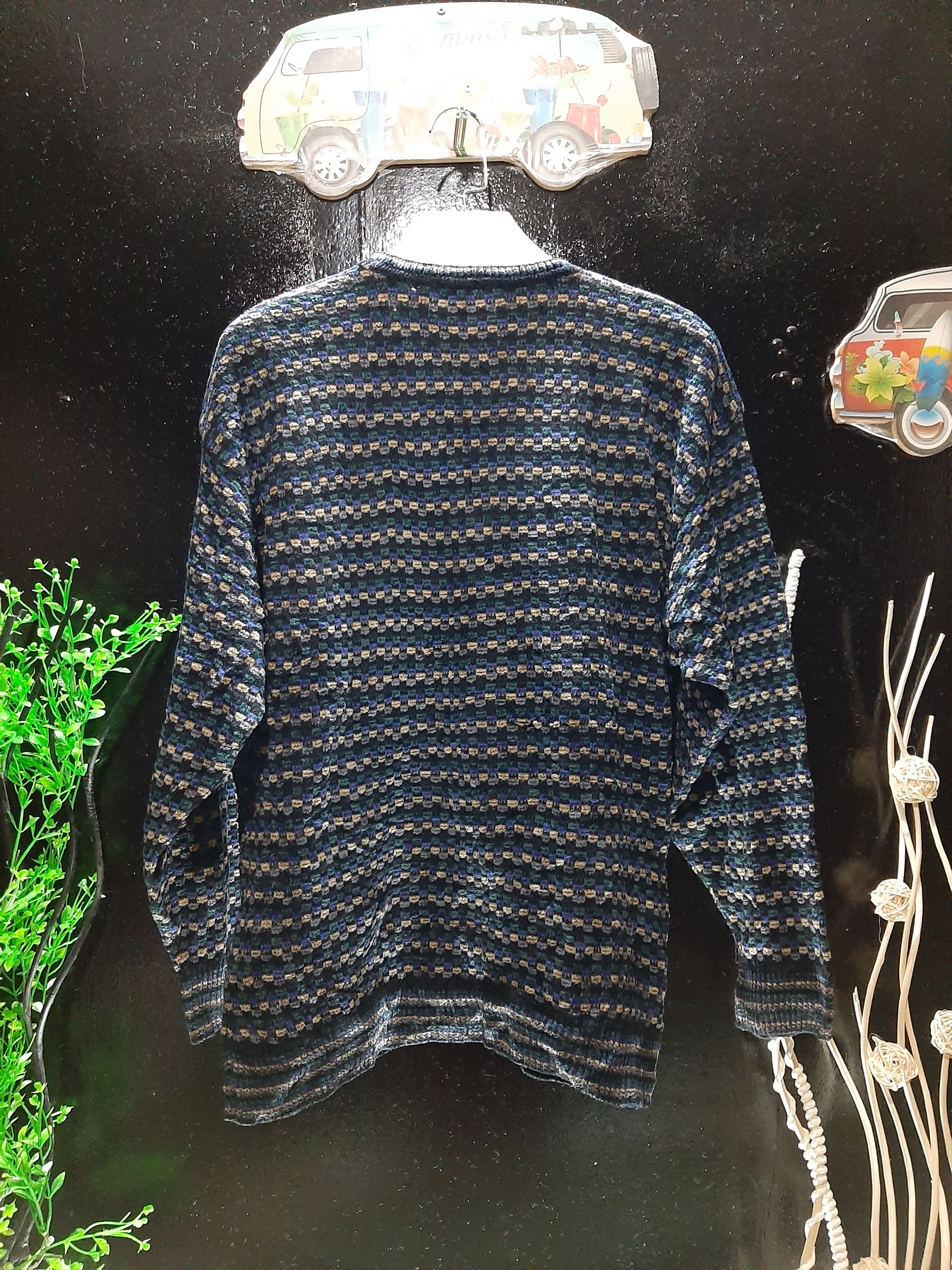 IDEA × Vintage VINTAGE IDEA UOMO KNITWEAR MADE IN ITALY 🇮🇹 Size US L / EU 52-54 / 3 - 4 Thumbnail