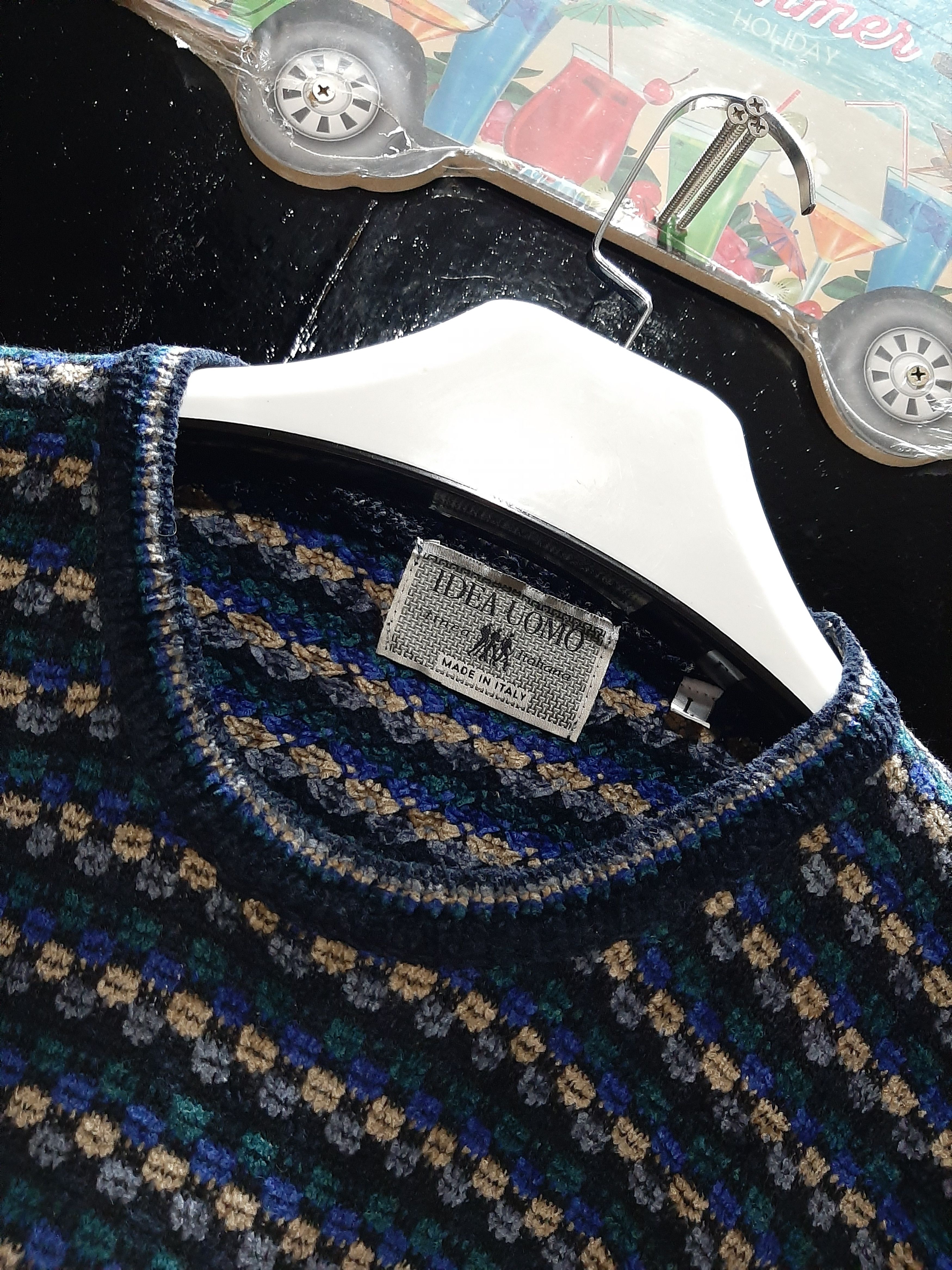 IDEA × Vintage VINTAGE IDEA UOMO KNITWEAR MADE IN ITALY 🇮🇹 Size US L / EU 52-54 / 3 - 2 Thumbnail