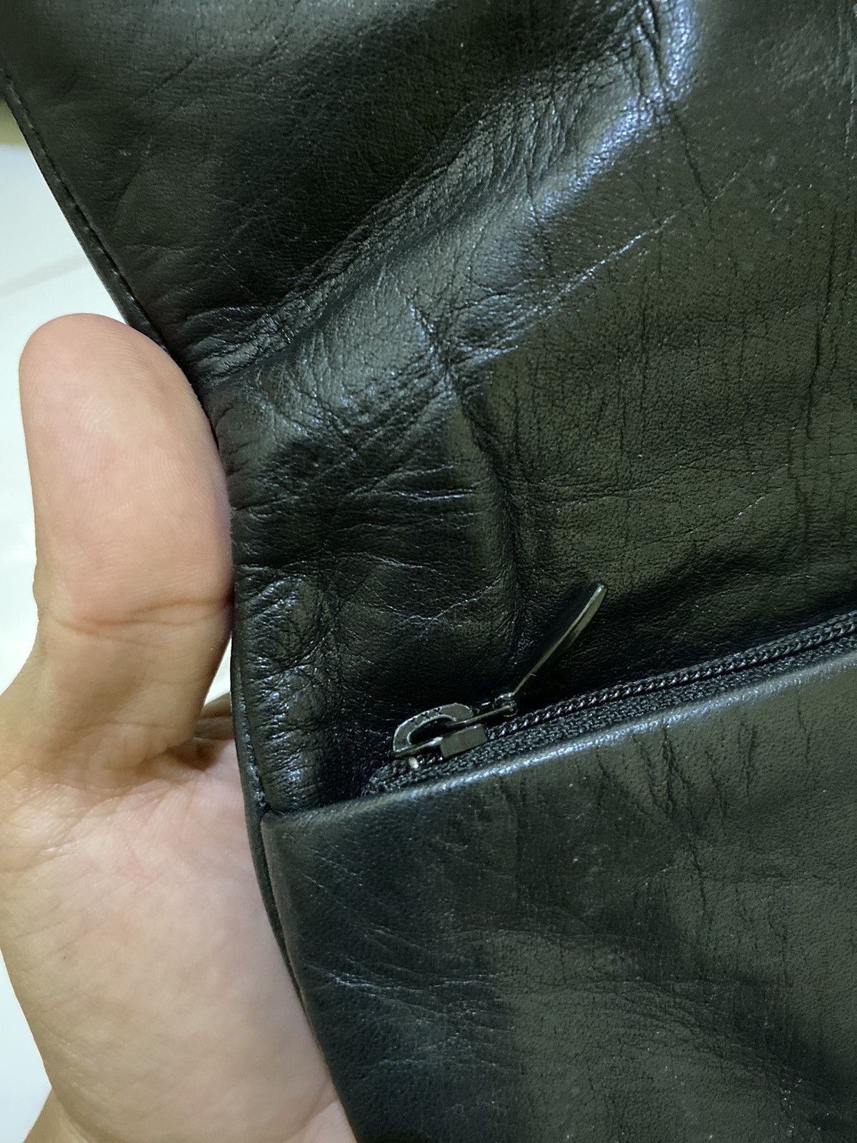Issey Miyake × Japanese Brand × Tsumori Chisato Tsumori Chisato Carry Soft leather Bag Size ONE SIZE - 9 Thumbnail