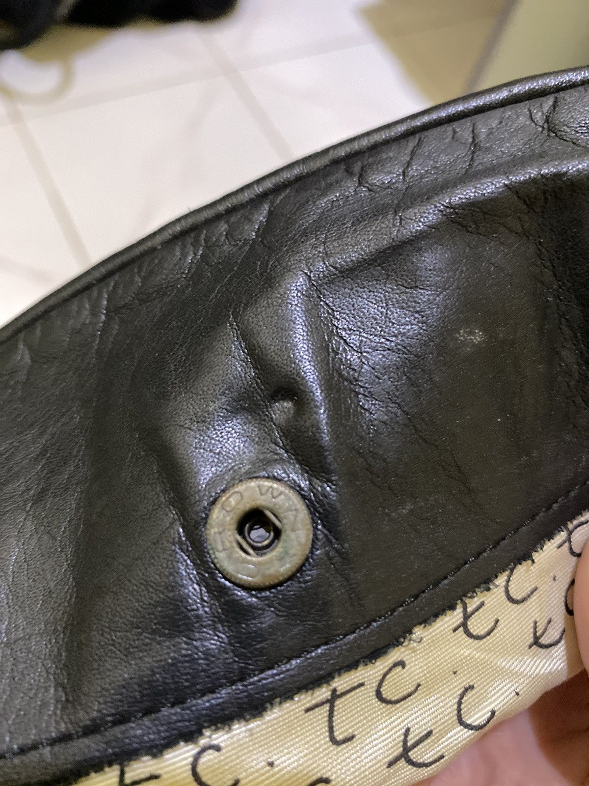 Issey Miyake × Japanese Brand × Tsumori Chisato Tsumori Chisato Carry Soft leather Bag Size ONE SIZE - 8 Thumbnail