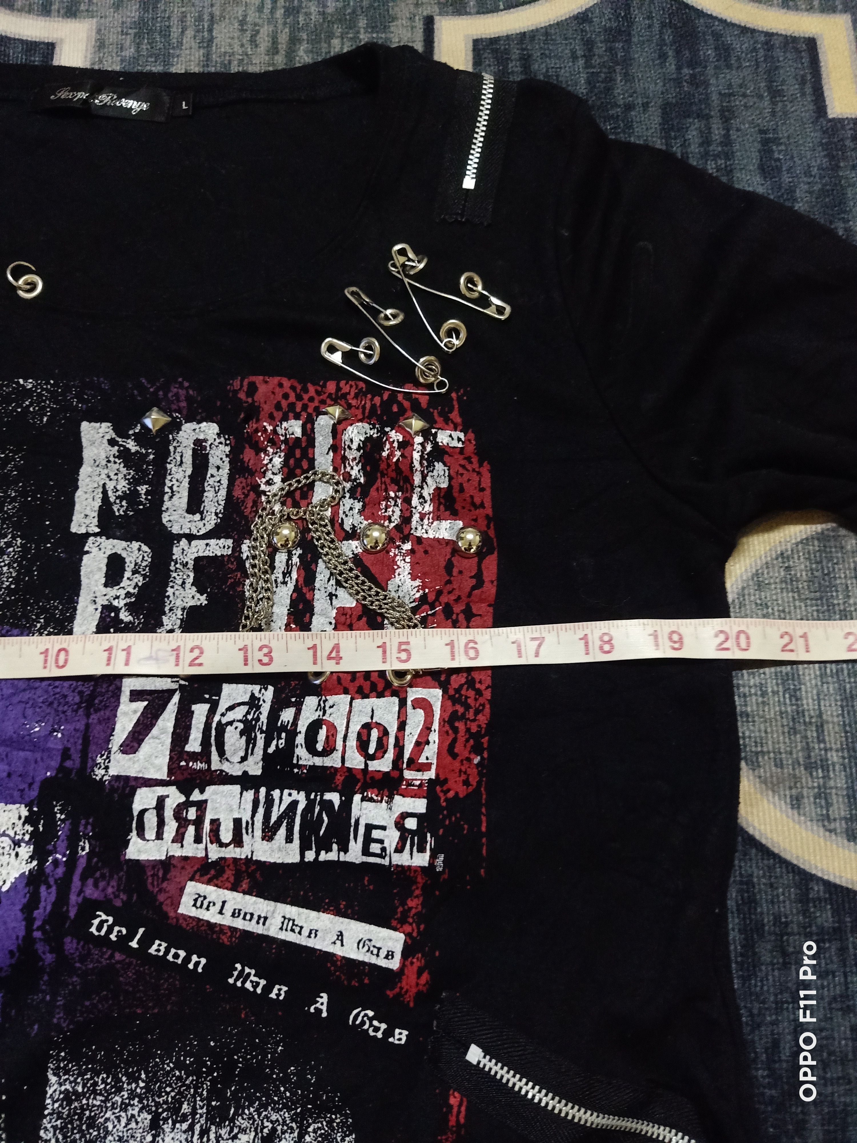 Seditionaries Sex Pot Revenge Rocker Distressed Stretched Punk Tee Size US L / EU 52-54 / 3 - 6 Thumbnail