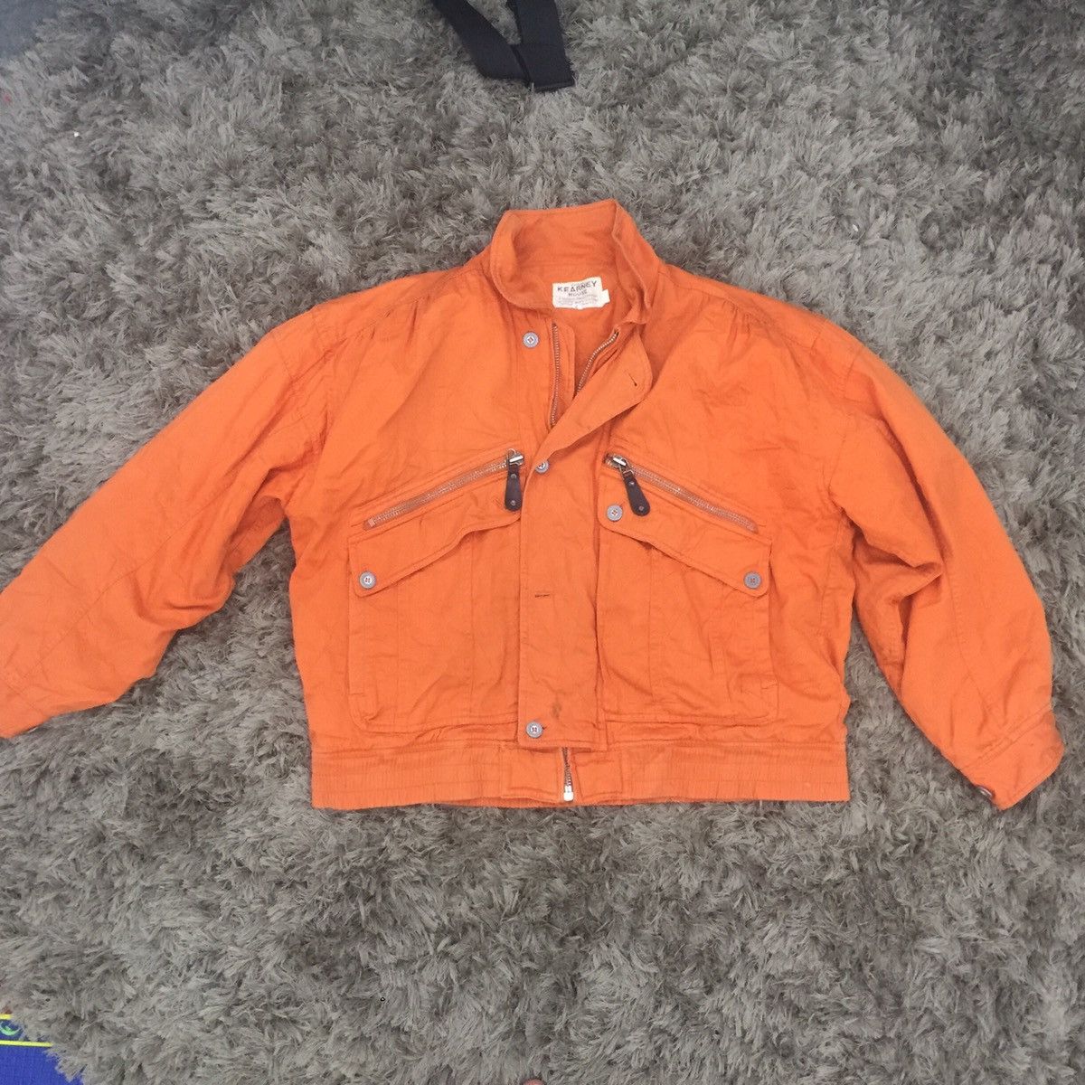 Japanese Brand × Vintage Rare design bomber jacket vintage style fit like XL size Size US L / EU 52-54 / 3 - 1 Thumbnail
