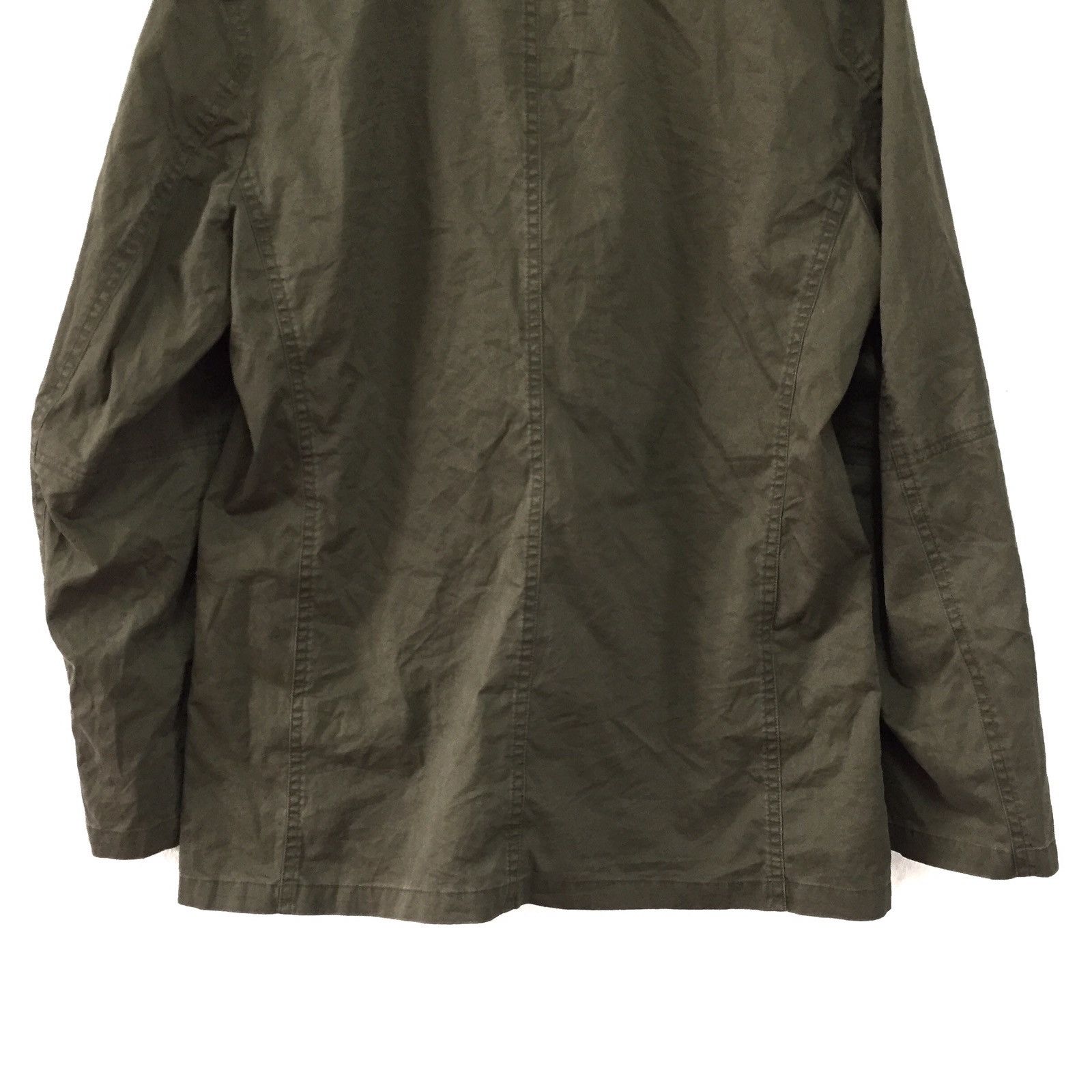 Japanese Brand 🧨Dark green military jacket by PPFM fall design Size US M / EU 48-50 / 2 - 7 Thumbnail