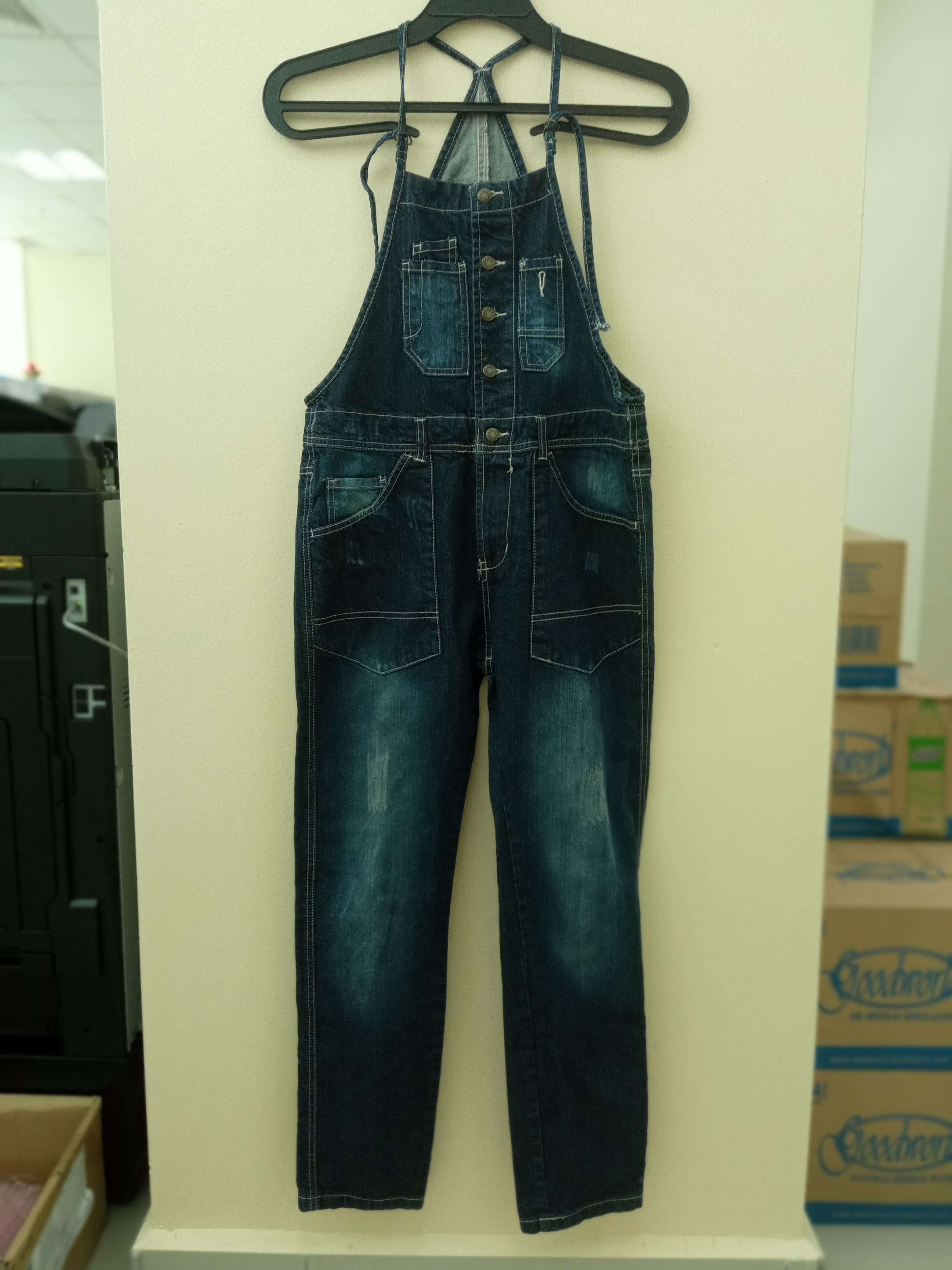 Denime Unbranded Denim Overall Size US 34 / EU 50 - 1 Thumbnail