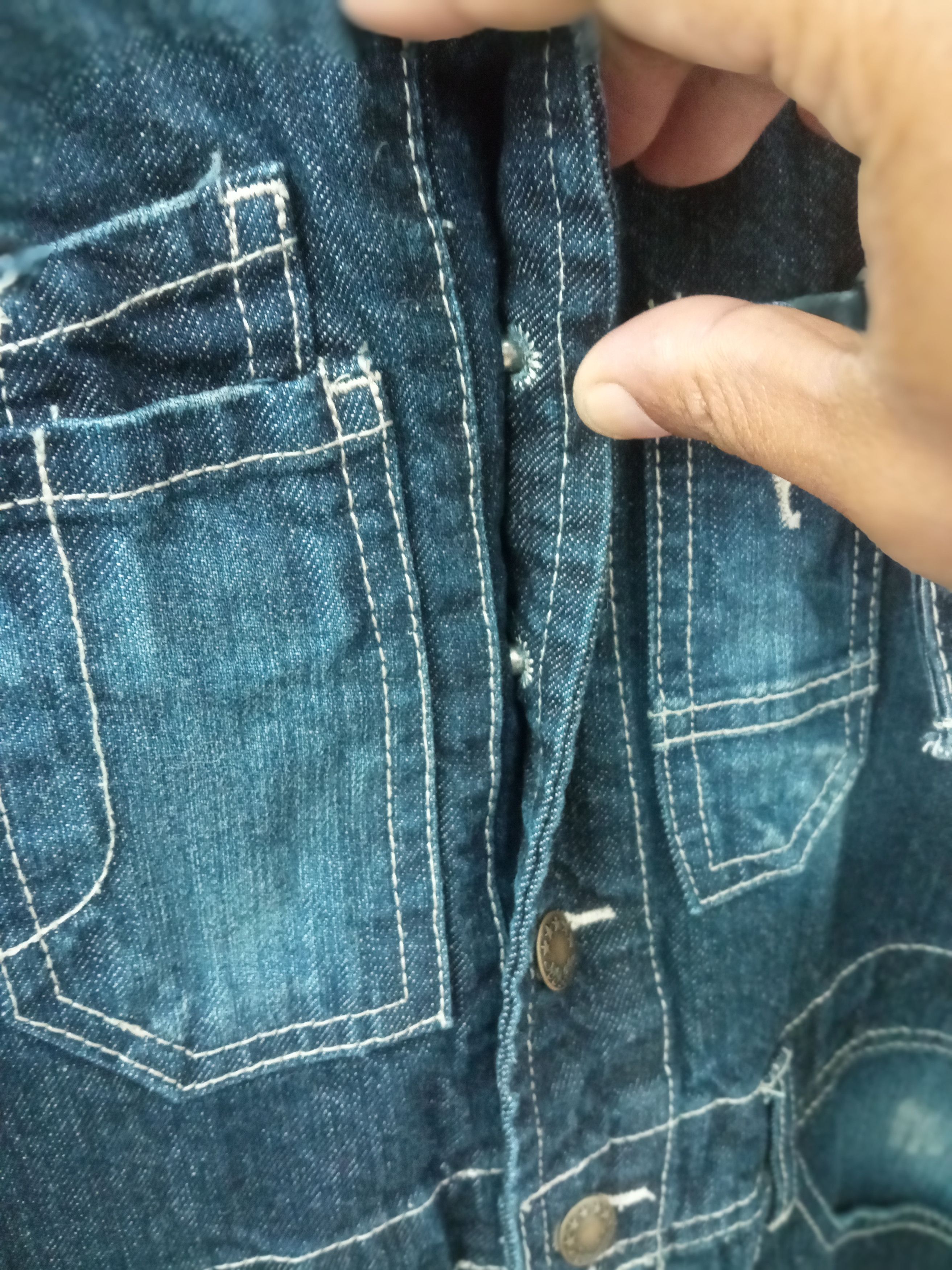 Denime Unbranded Denim Overall Size US 34 / EU 50 - 9 Thumbnail