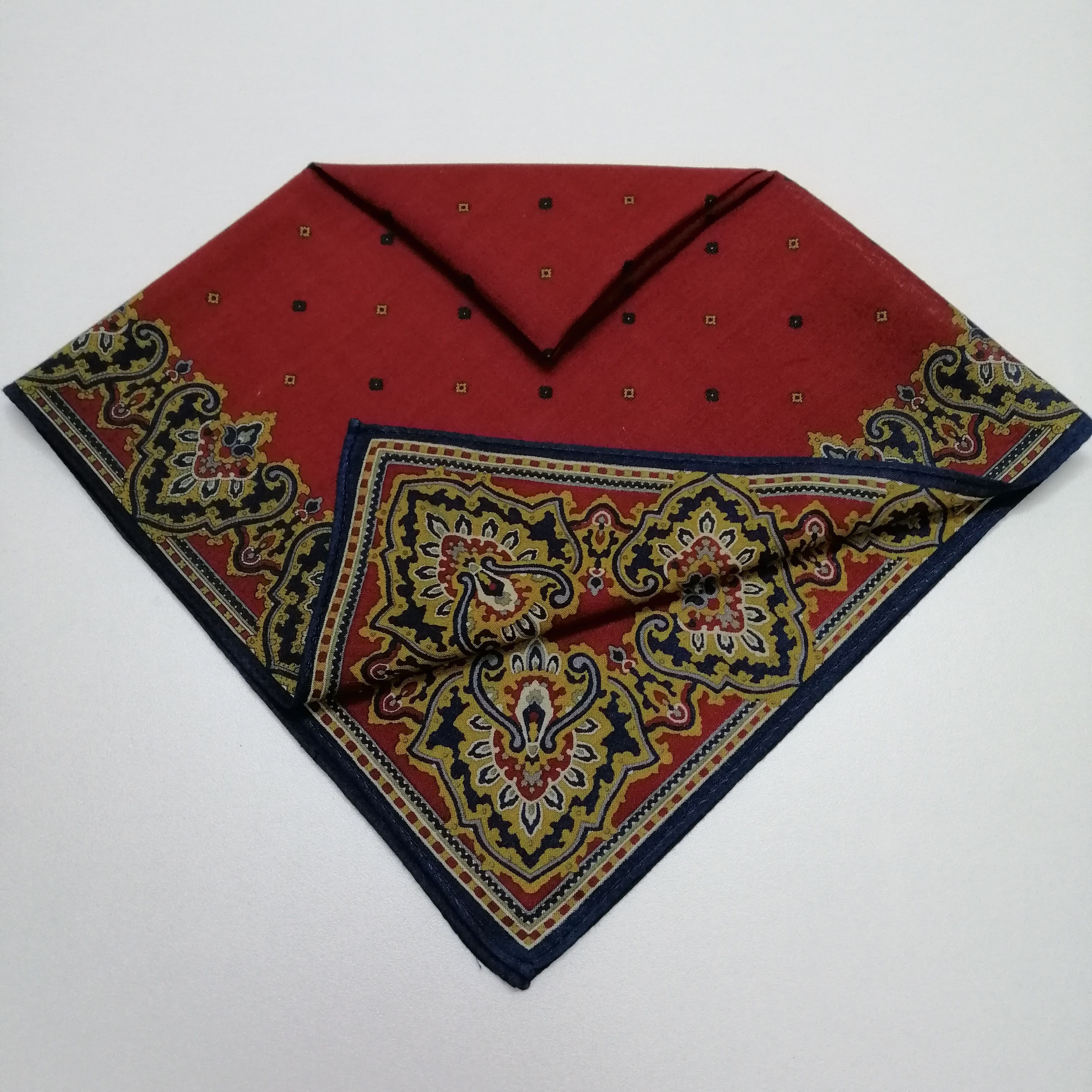 Vintage Vintage Yves Saint Laurent Handkerchief/Neckerchief-KD2198 Size ONE SIZE - 4 Thumbnail