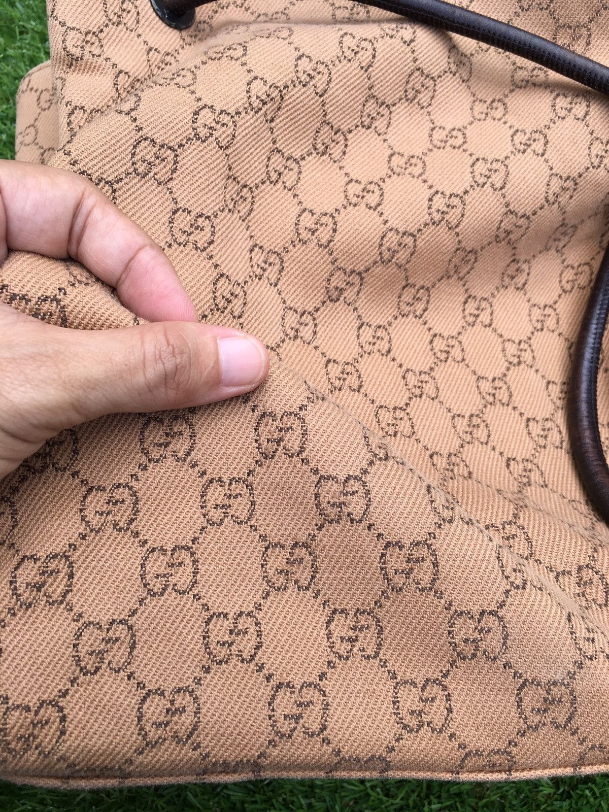 Gucci Vintage Gucci Signature GG Handbag Size ONE SIZE - 19 Thumbnail