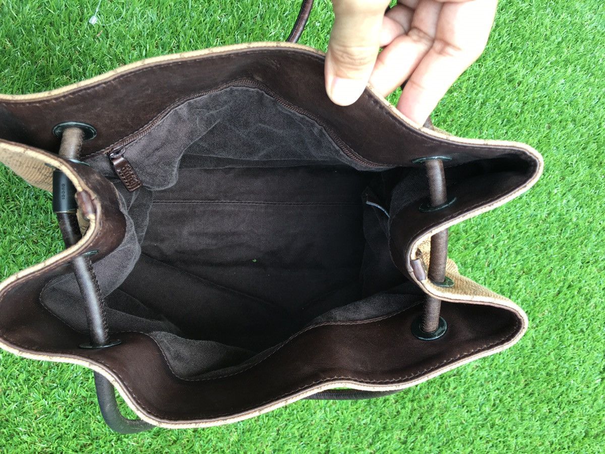 Gucci Vintage Gucci Signature GG Handbag Size ONE SIZE - 12 Thumbnail