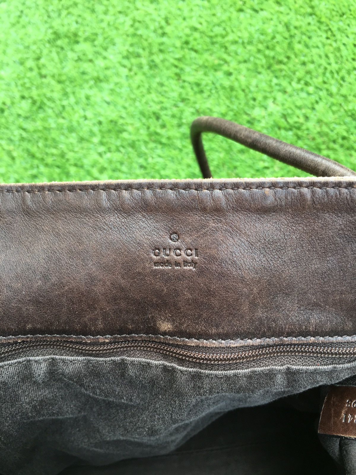 Gucci Vintage Gucci Signature GG Handbag Size ONE SIZE - 15 Thumbnail