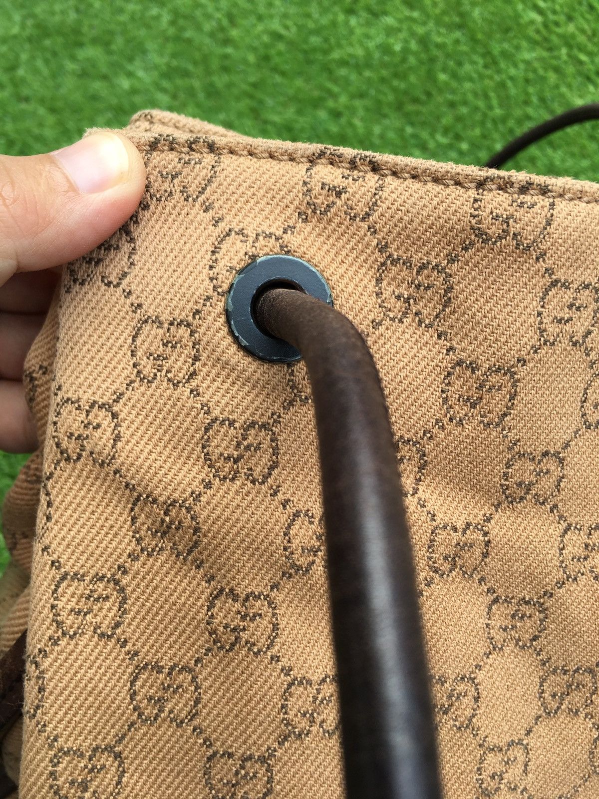 Gucci Vintage Gucci Signature GG Handbag Size ONE SIZE - 10 Thumbnail