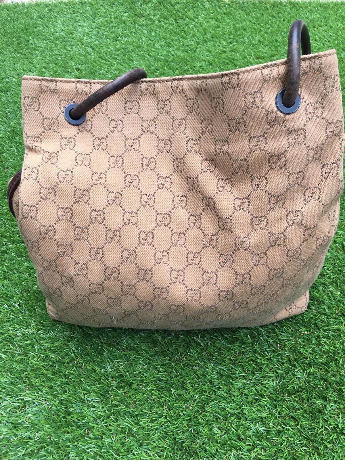 Gucci Vintage Gucci Signature GG Handbag Size ONE SIZE - 5 Thumbnail